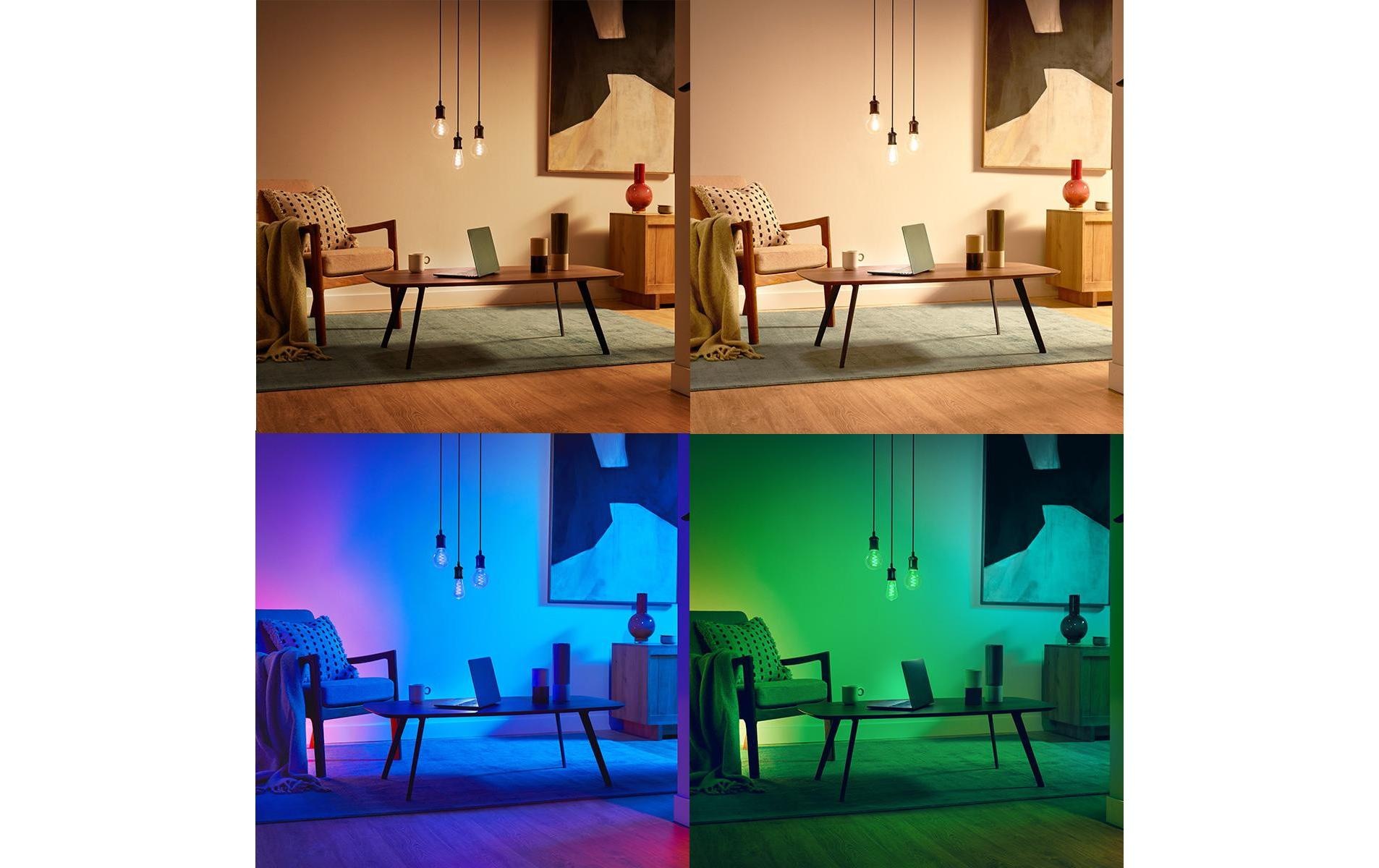 WiZ Smarte LED-Leuchte »6.3W 40W E27 G95« E27 Farbwechsler