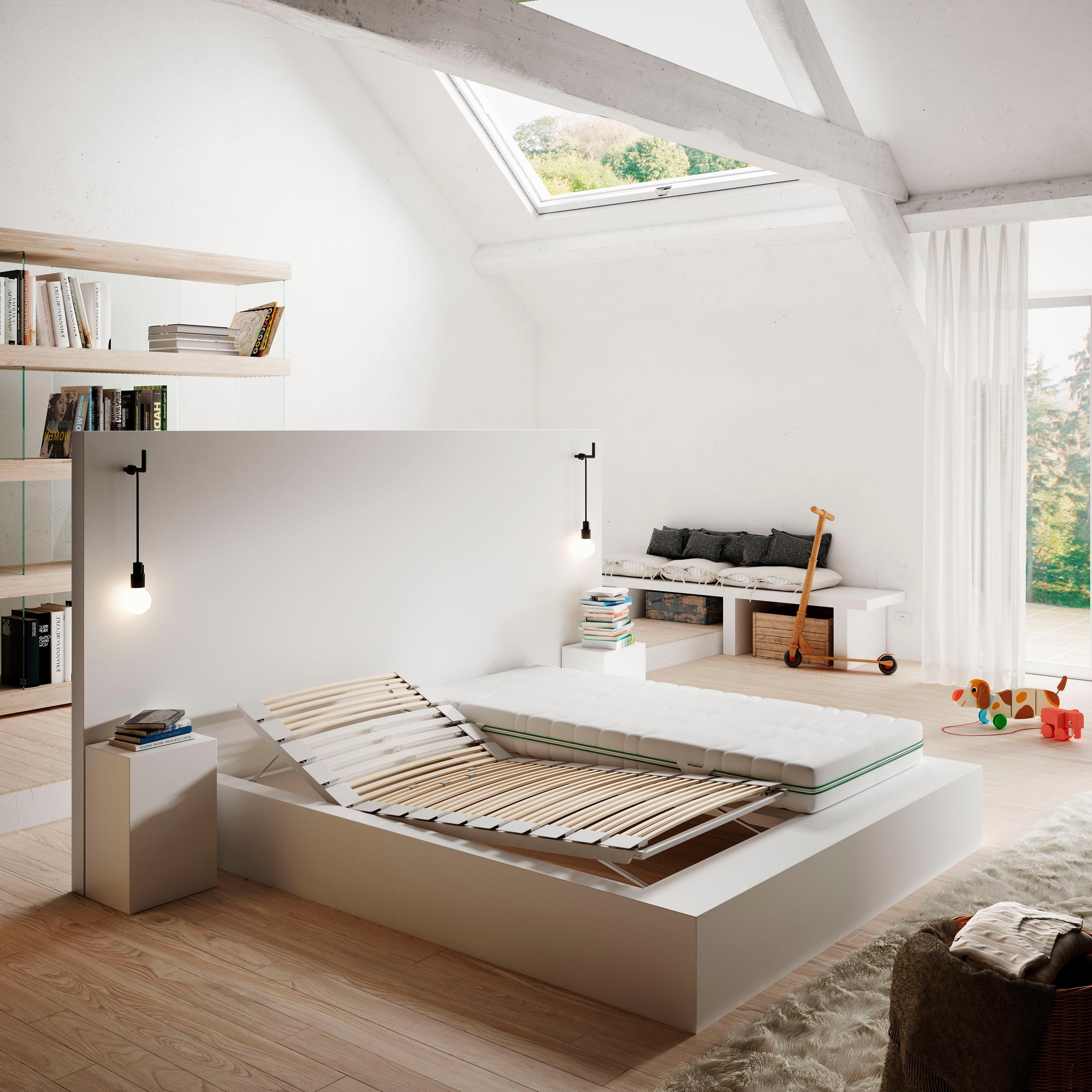 Image of Schlaraffia Lattenrost »ComFEEL 40 Plus KF«, (1 St.), 5 Ergonomie- Zonen mit integrierter Ergo Guide Technologie bei Ackermann Versand Schweiz