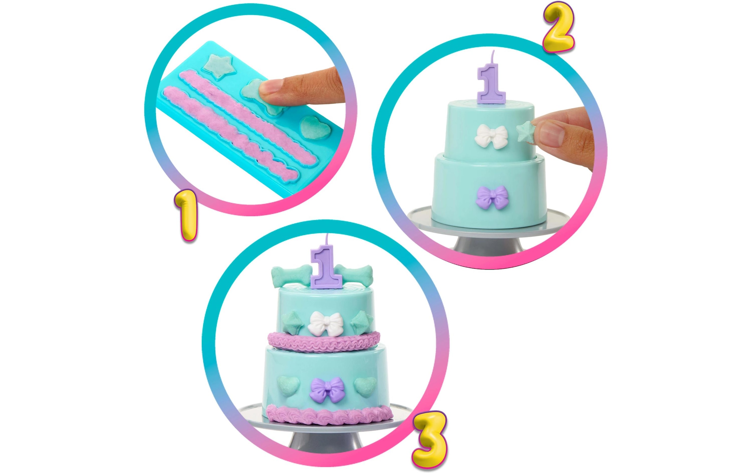 Barbie Anziehpuppe »Party Unboxed Pet Birthday Blau«