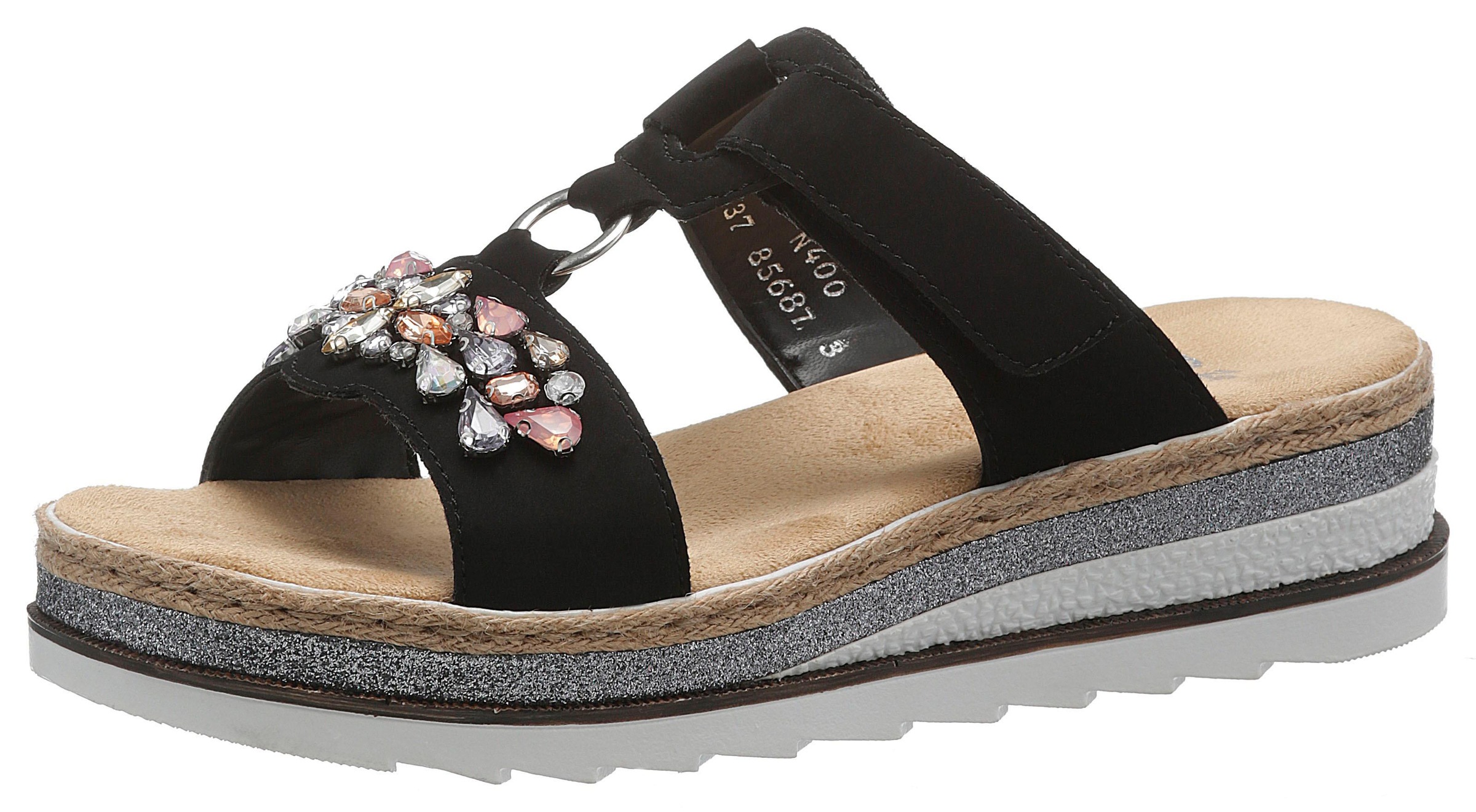 Image of Rieker Pantolette, mit Klettverschluss bei Ackermann Versand Schweiz