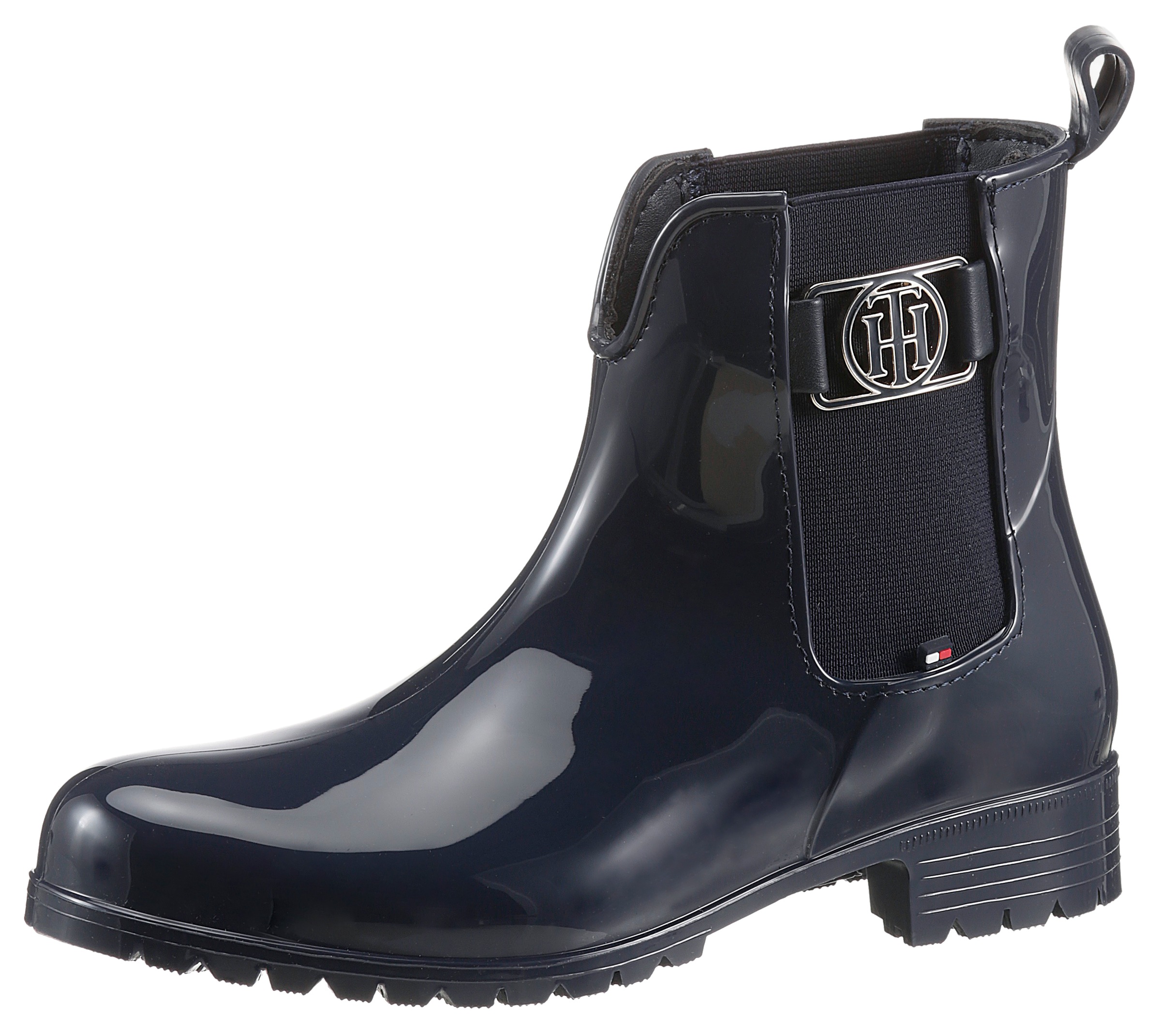 Image of Tommy Hilfiger Chelseaboots »TH HARDWARE RAINBOOT«, mit TH-Schmuckelement bei Ackermann Versand Schweiz