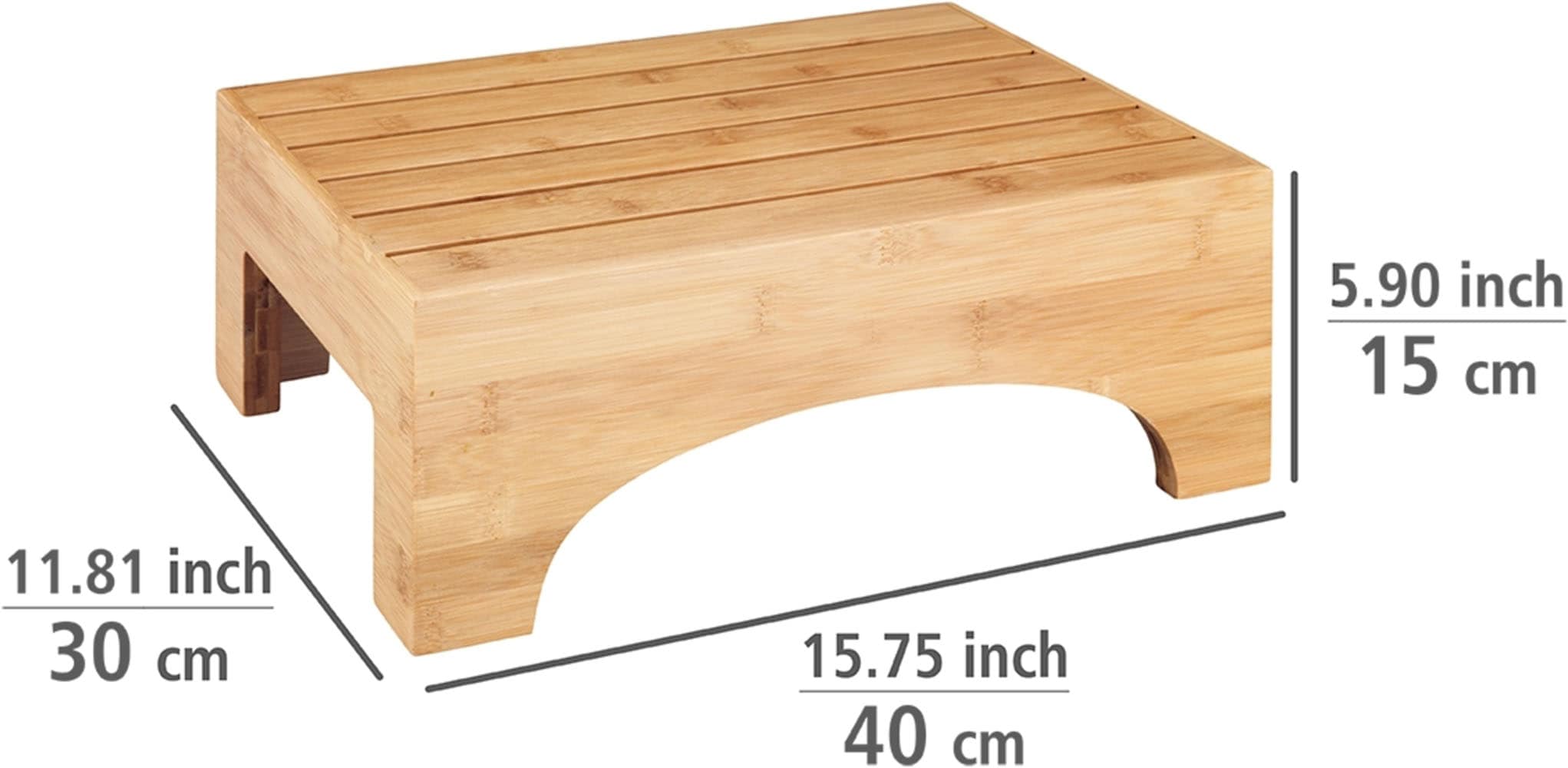 WENKO Badhocker »Bambusa« BxTxH: 40x30x15cm