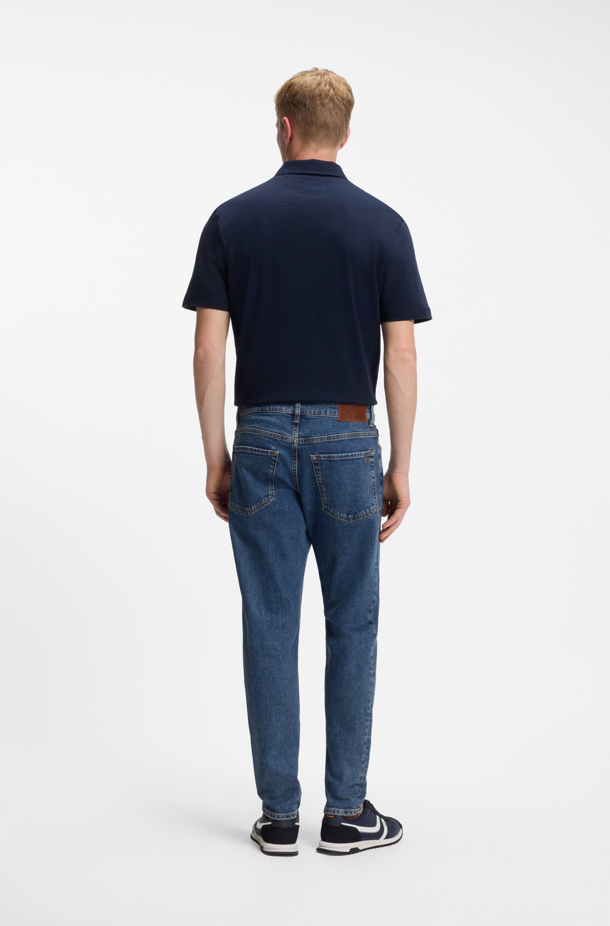 BOSS ORANGE Jeans taille basse »Onyx Comfor Fit Denim« Coupe régulière fuselée, denim stretch, taille moyenne