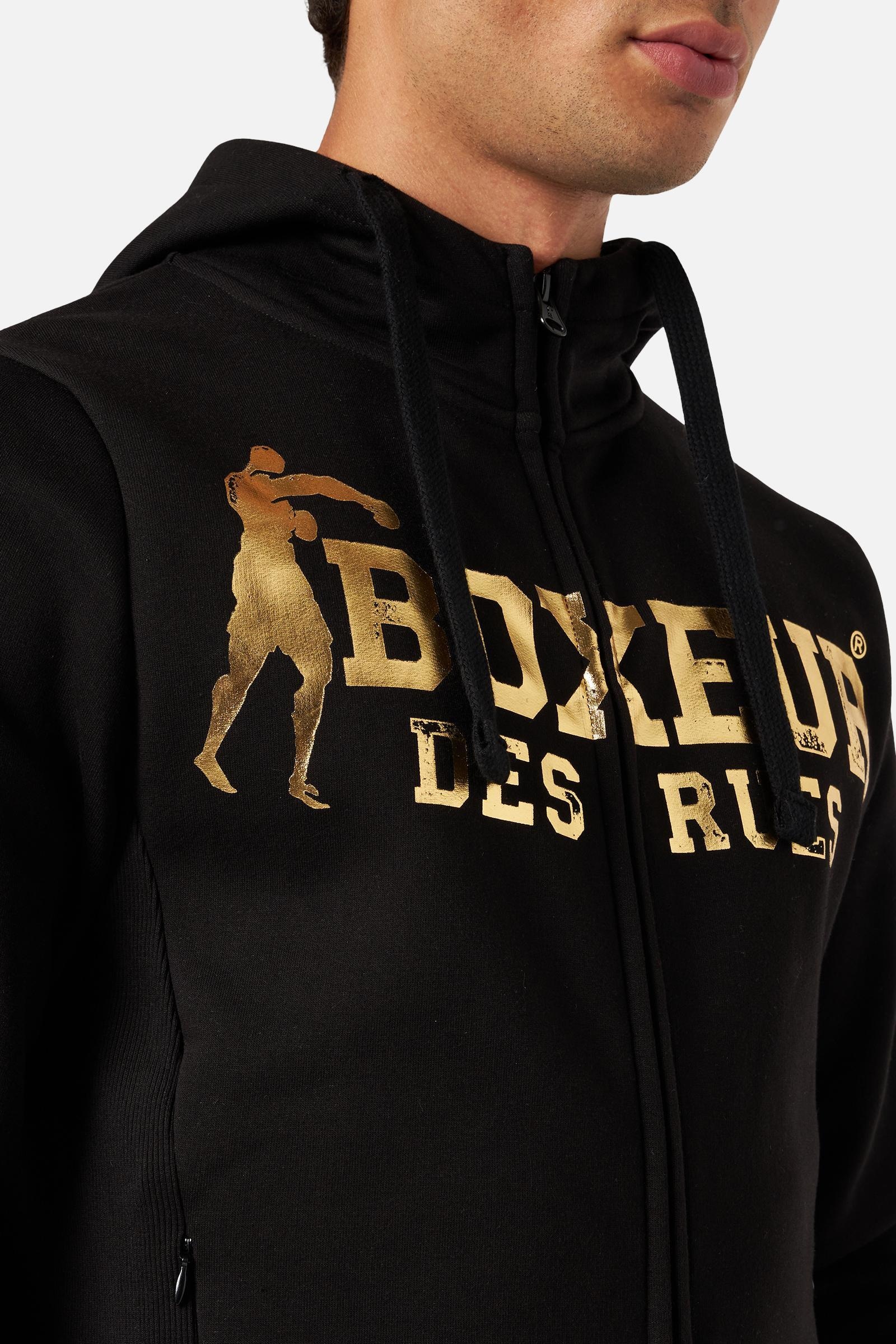 BOXEUR DES RUES Sweatjacke »BOXEUR DES RUES Sweatjacke Hooded Full Zip Sweatshirt«
