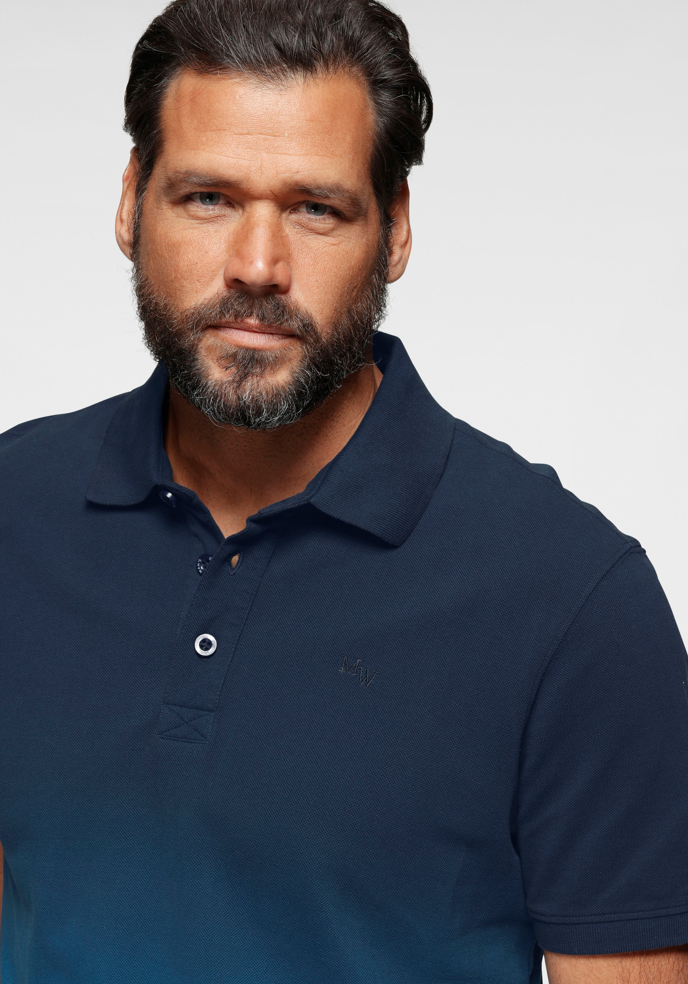 Man\'s World versandkostenfrei auf mit Poloshirt, Farbverlauf