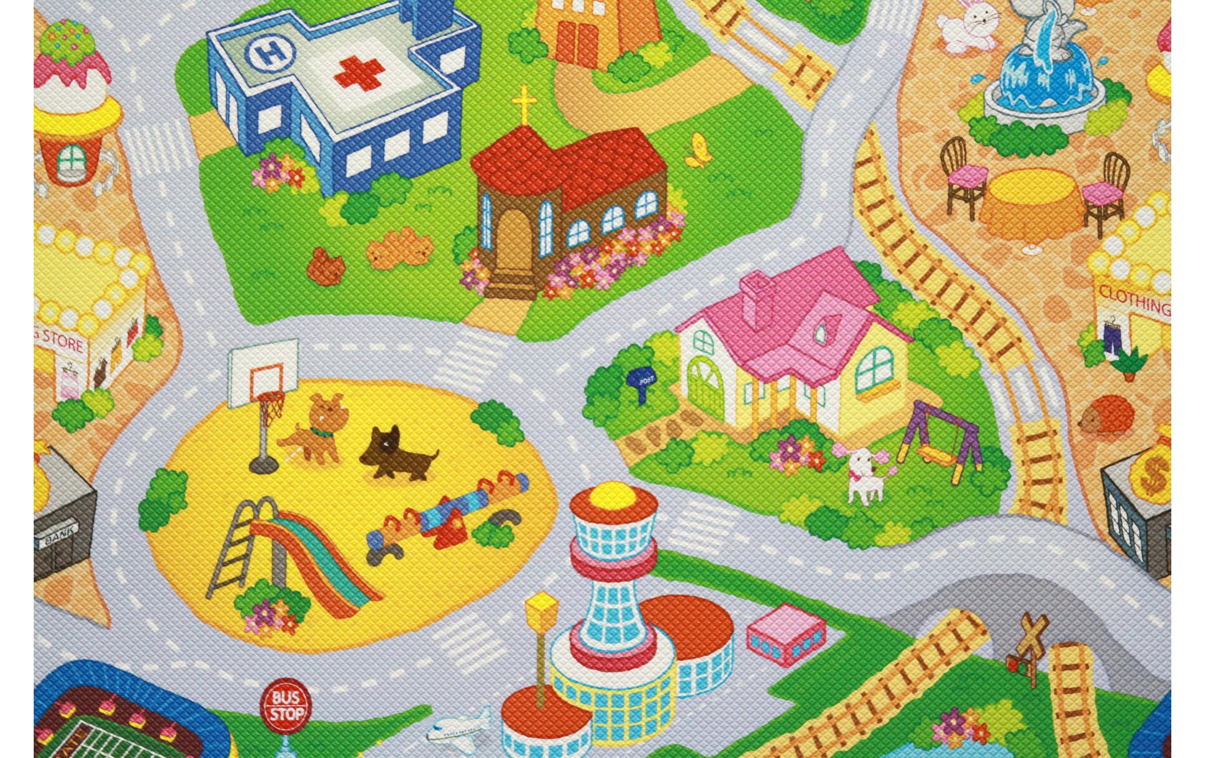 Dwinguler Spielmatte »Town, 230 x 140 cm«