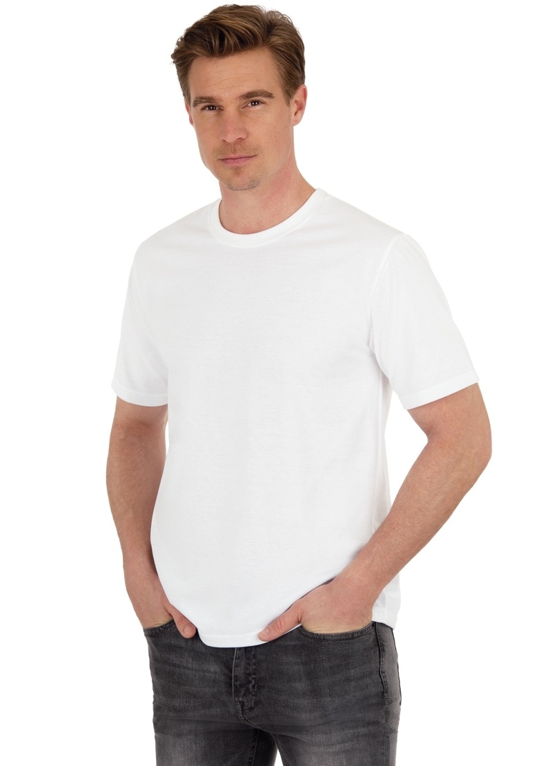 Trigema T-Shirt »TRIGEMA T-Shirt aus 100% Baumwolle«