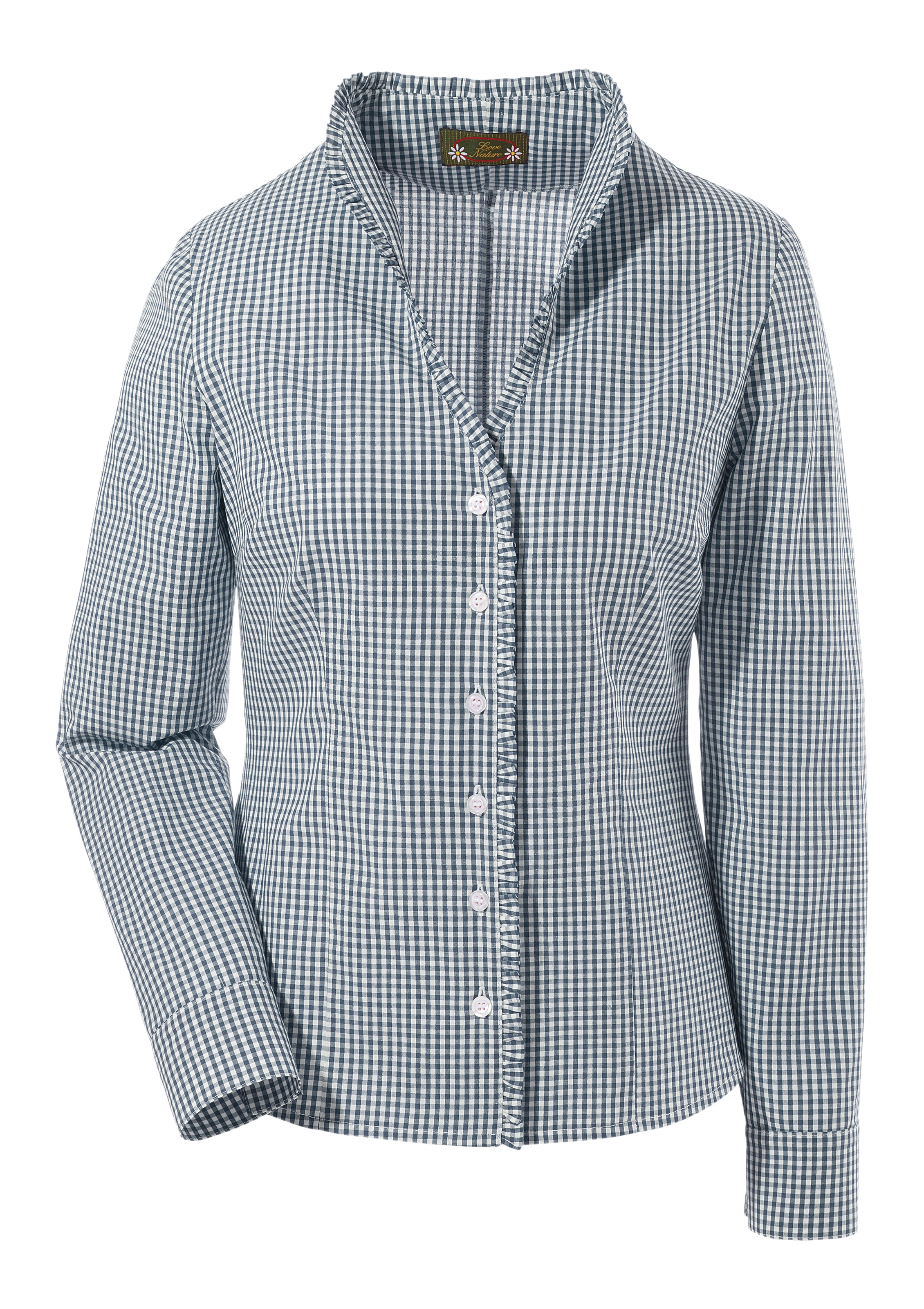 Trachtenbluse Damen in taillierter Passform