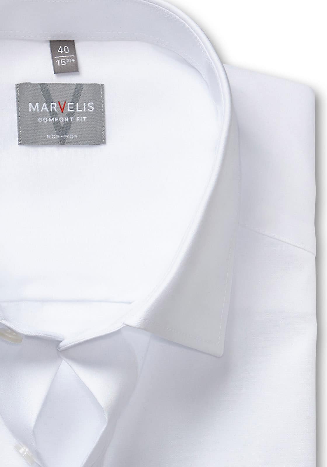 MARVELIS Kurzarmhemd Businesshemd, New-Kentkragen, comfort fit