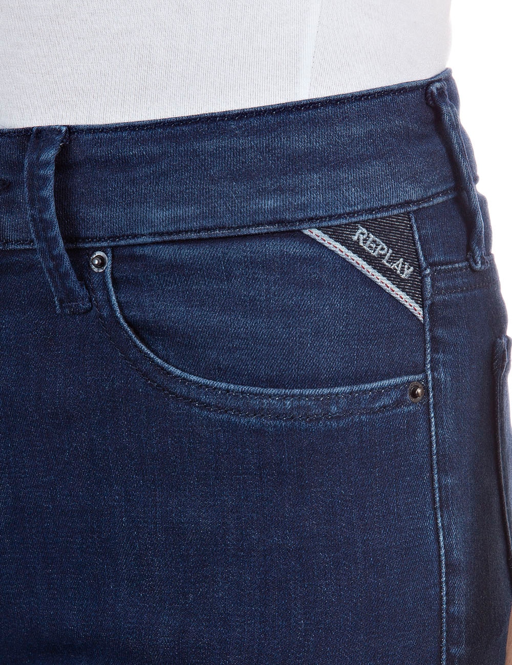 Replay Skinny-fit-Jeans »Luzien«, Powerstretch-Denim - Highwaist
