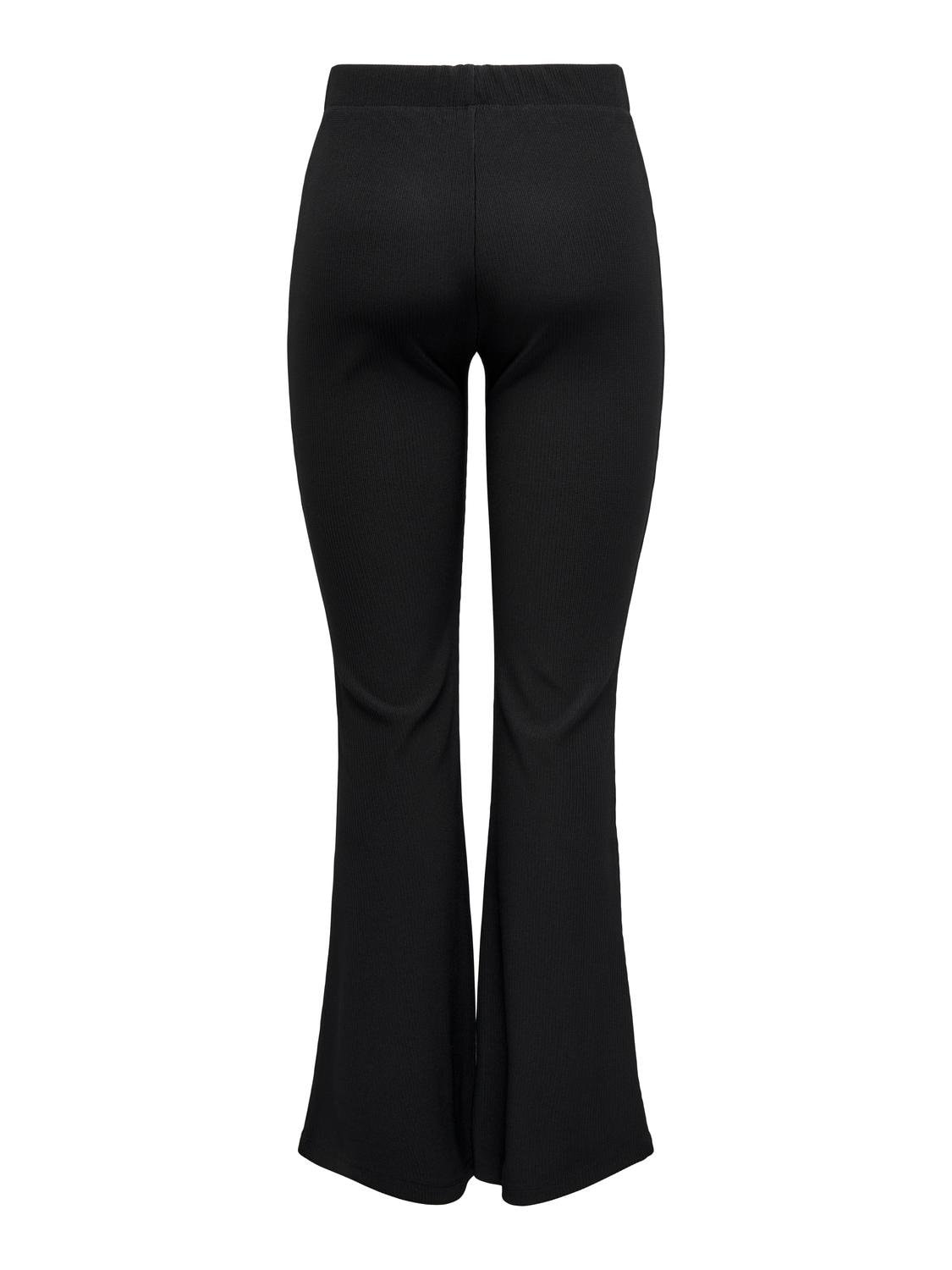 ONLY Jerseyhose »ONLFEVER RIB FLARED PANTS JRS NOOS«