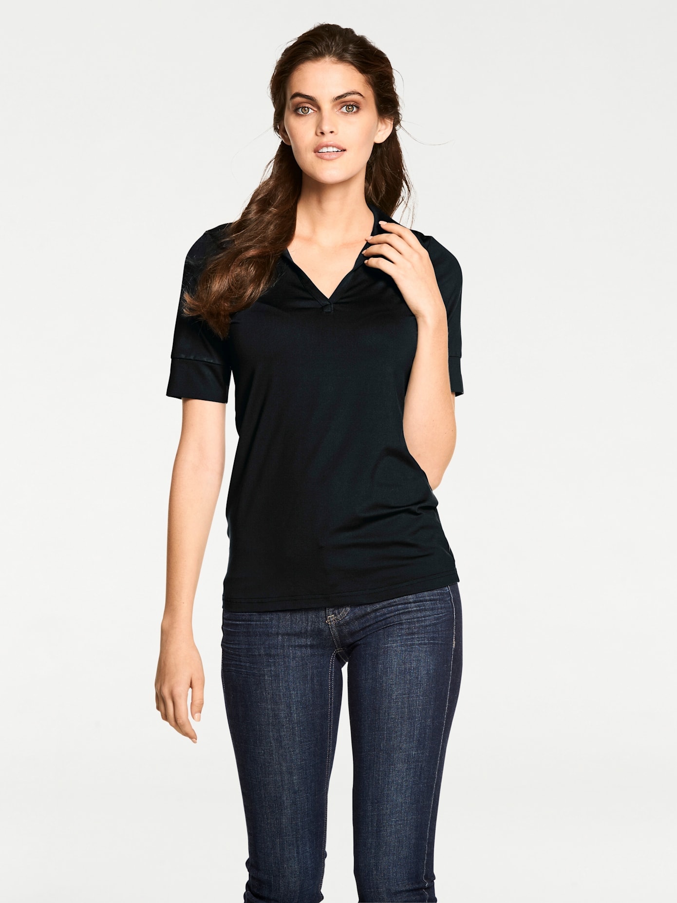 heine Blusenshirt »Blusenshirt«, (1 tlg.)