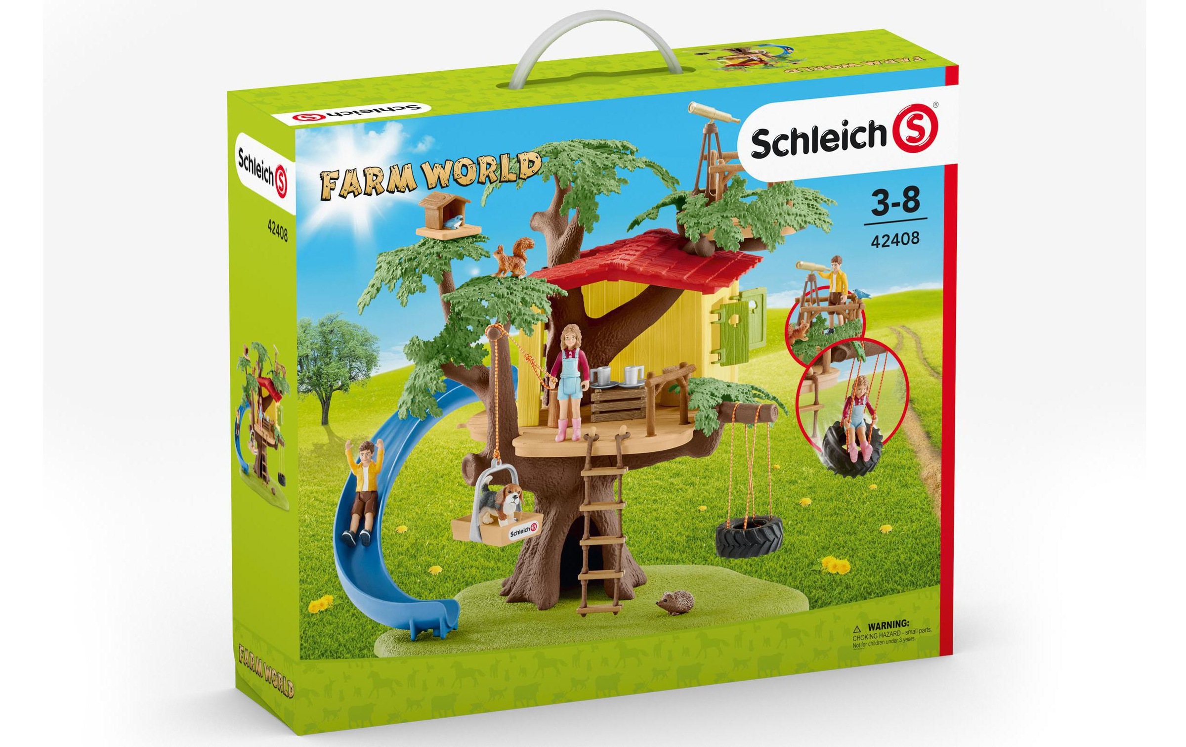 Schleich® Spielwelt »Farm World Abenteuer Baumhaus«
