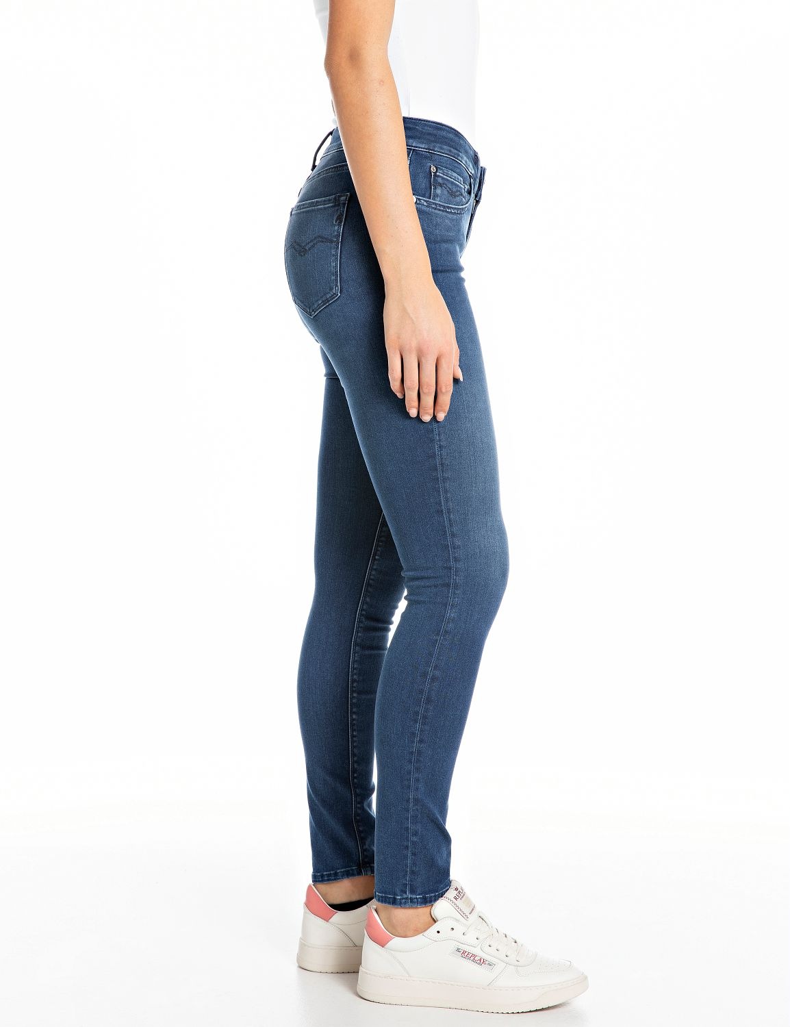 Replay 5-Pocket-Jeans »NEW LUZ Skinny Fit«, in Ankle-Länge