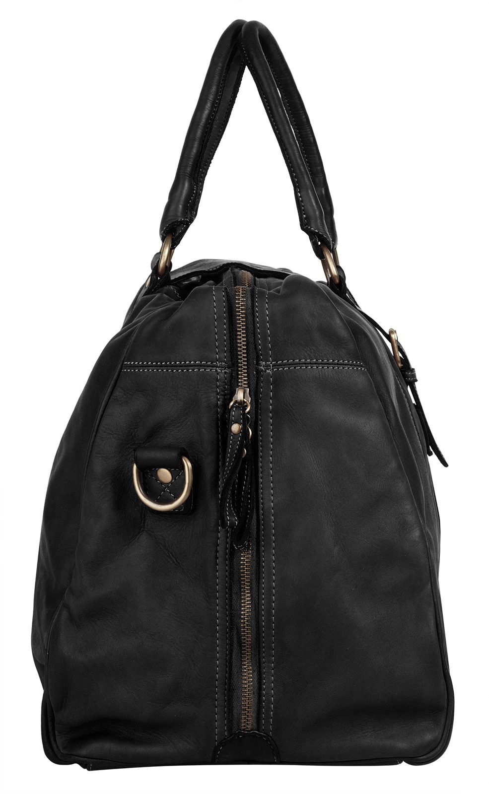 forty° Reisetasche, echt Leder, Made in Italy