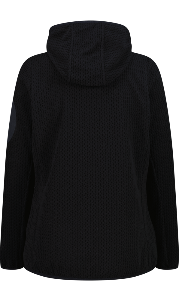 CMP Veste à capuche en polaire »WOMAN JACKET FIX HOOD« avec capuche avec capuche, aussi en grandes tailles