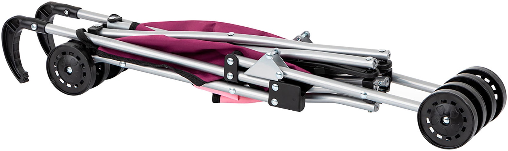 Bayer Puppenbuggy »bordeaux mit Einhorn«