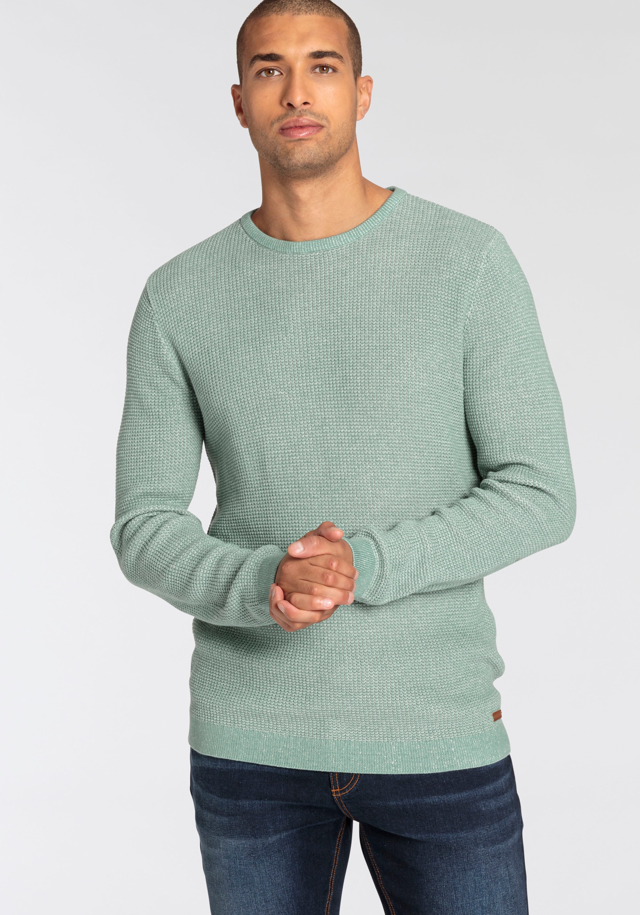 Pull-over à encolure arrondie Bruno Banani