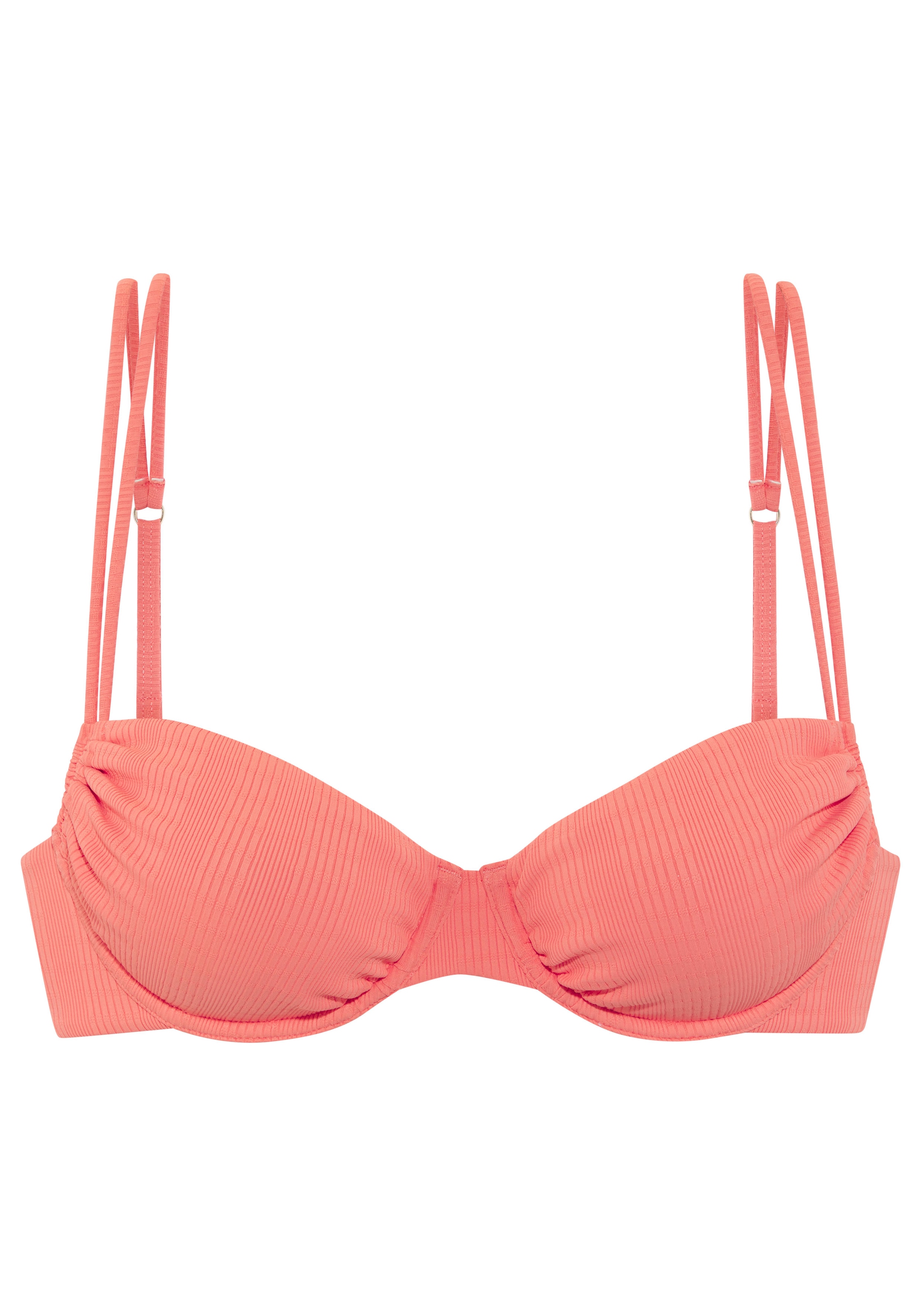 Copenhagen Studios Bügel-Bandeau-Bikini-Top »Nela«, mit Doppelträgern