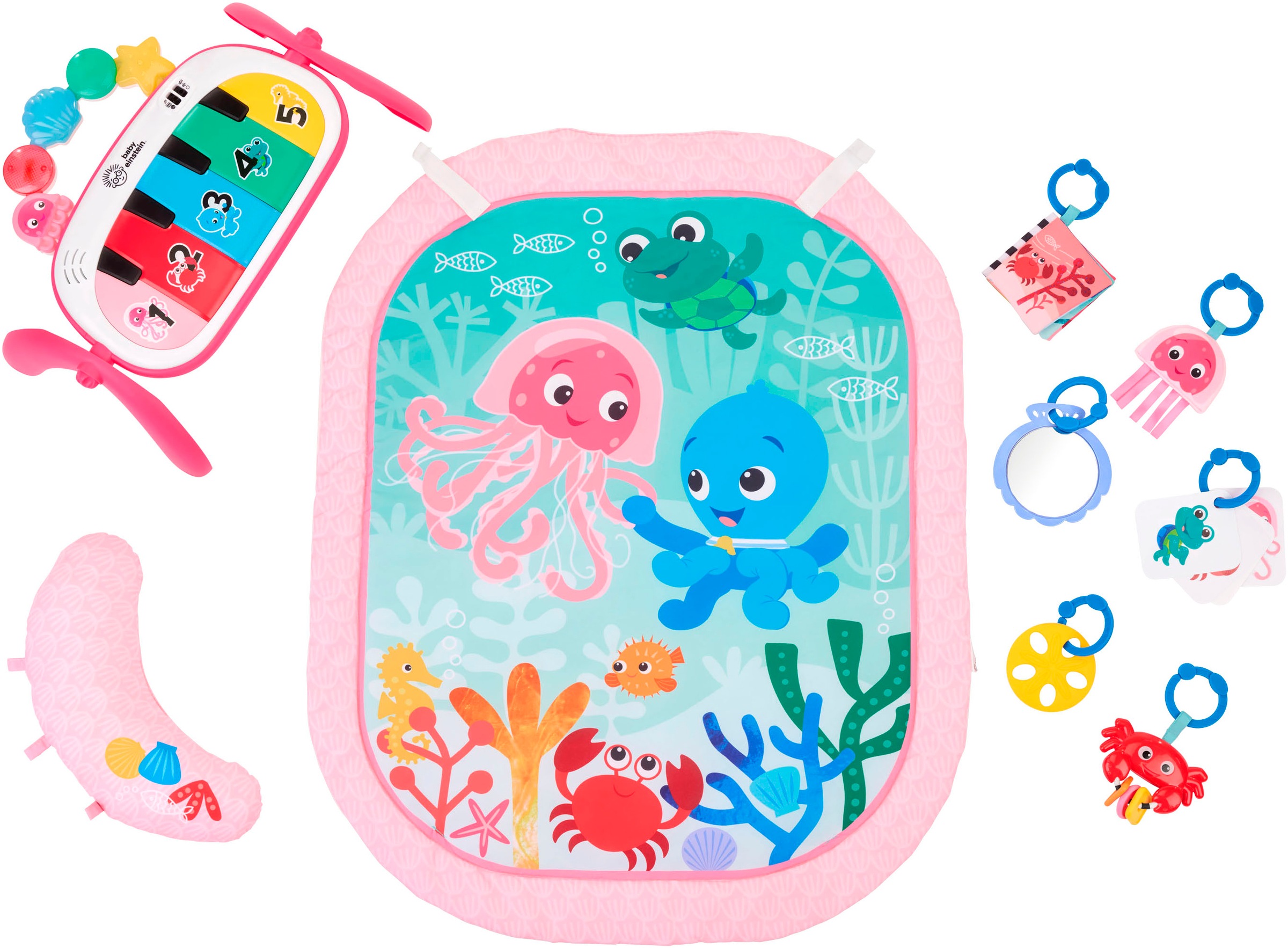 Baby Einstein Arche de jeu »4-in-1 Kickin’ Tunes Jellyfish Jamboree Music & Language Discovery Gym« mit Soundeffekt