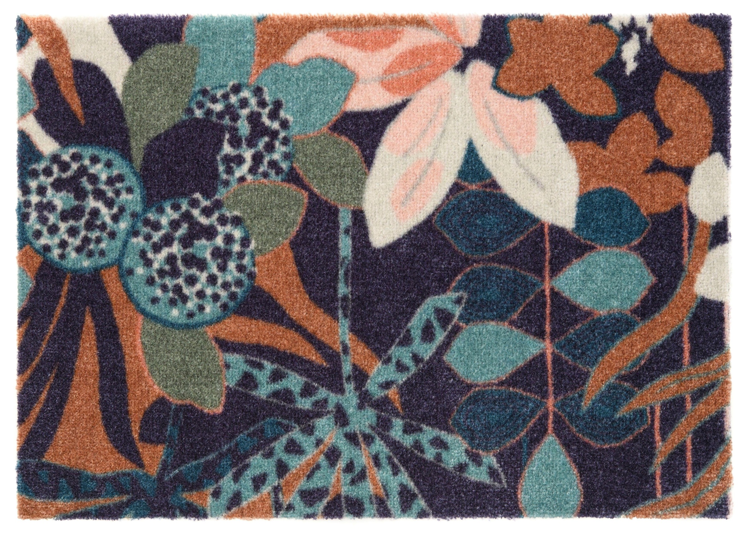 Image of ELLE DECORATION Fussmatte »Fleurette«, rechteckig, 7 mm Höhe, Schmutzfangmatte bei Ackermann Versand Schweiz