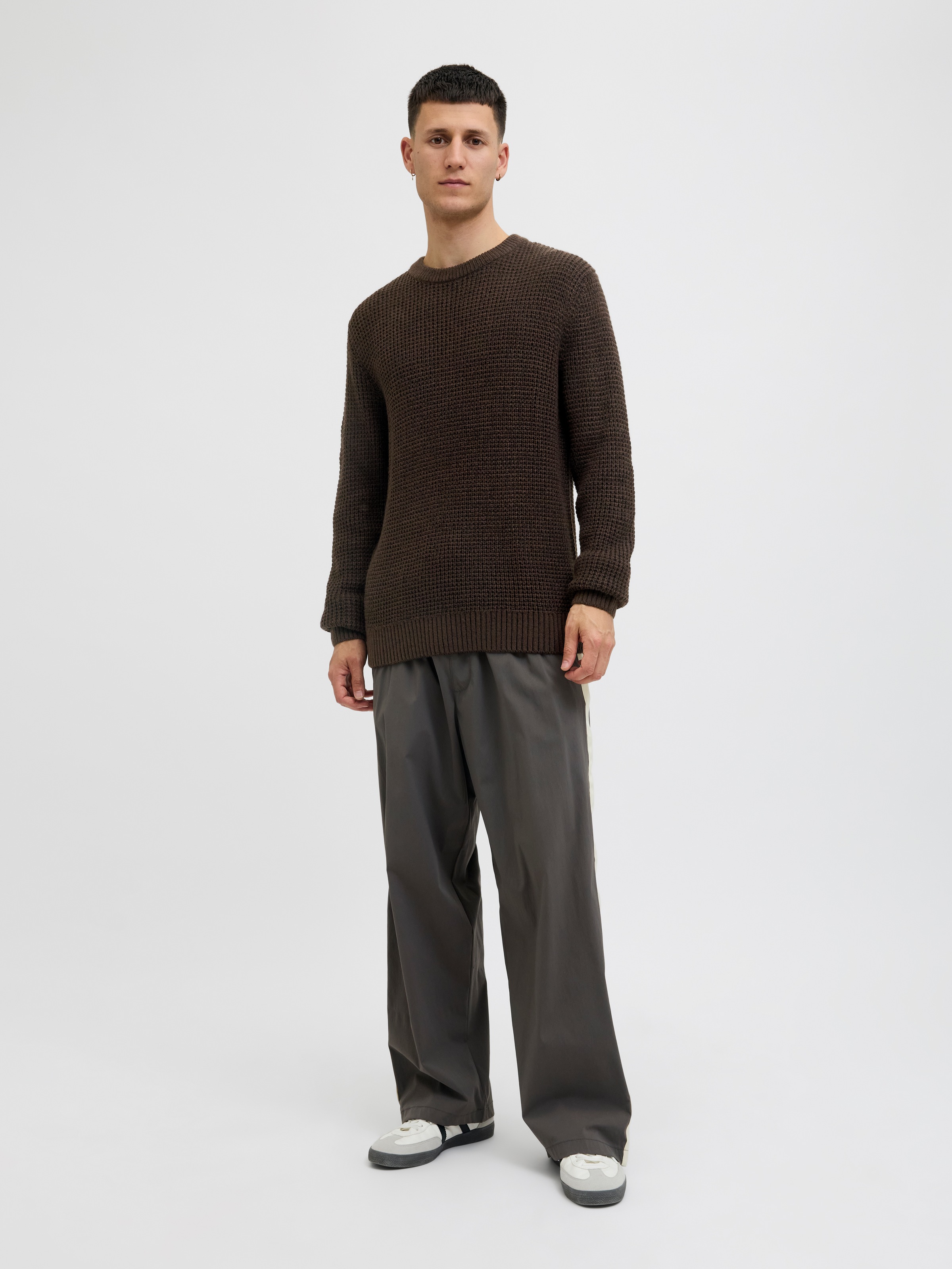 Jack & Jones Pull en tricot »JJGLOBAL KNIT CREW NECK«