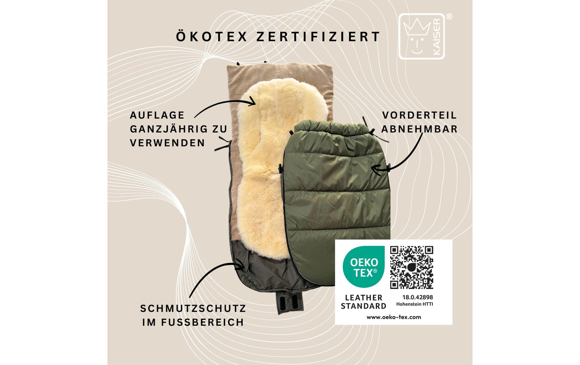 Kaiser Fusssack »Sheep«