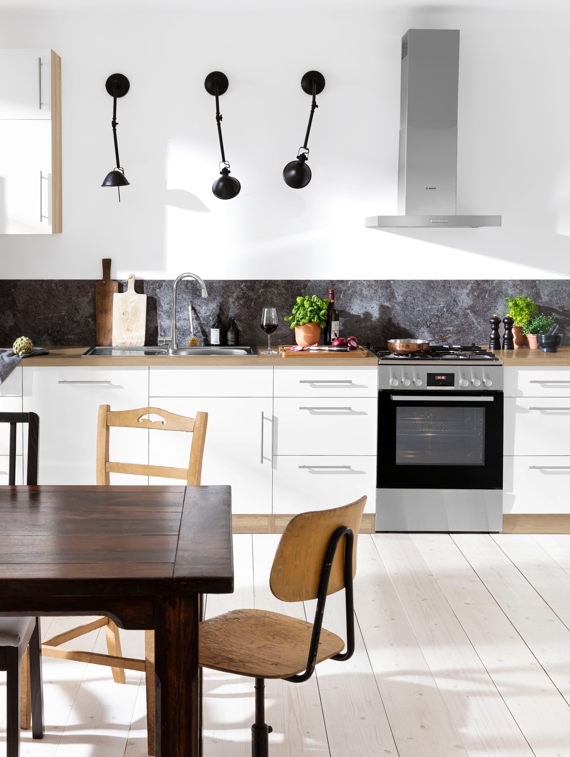 wiho Küchen Armoire suspendue »Cali, TOPSELLER« 60 cm breit