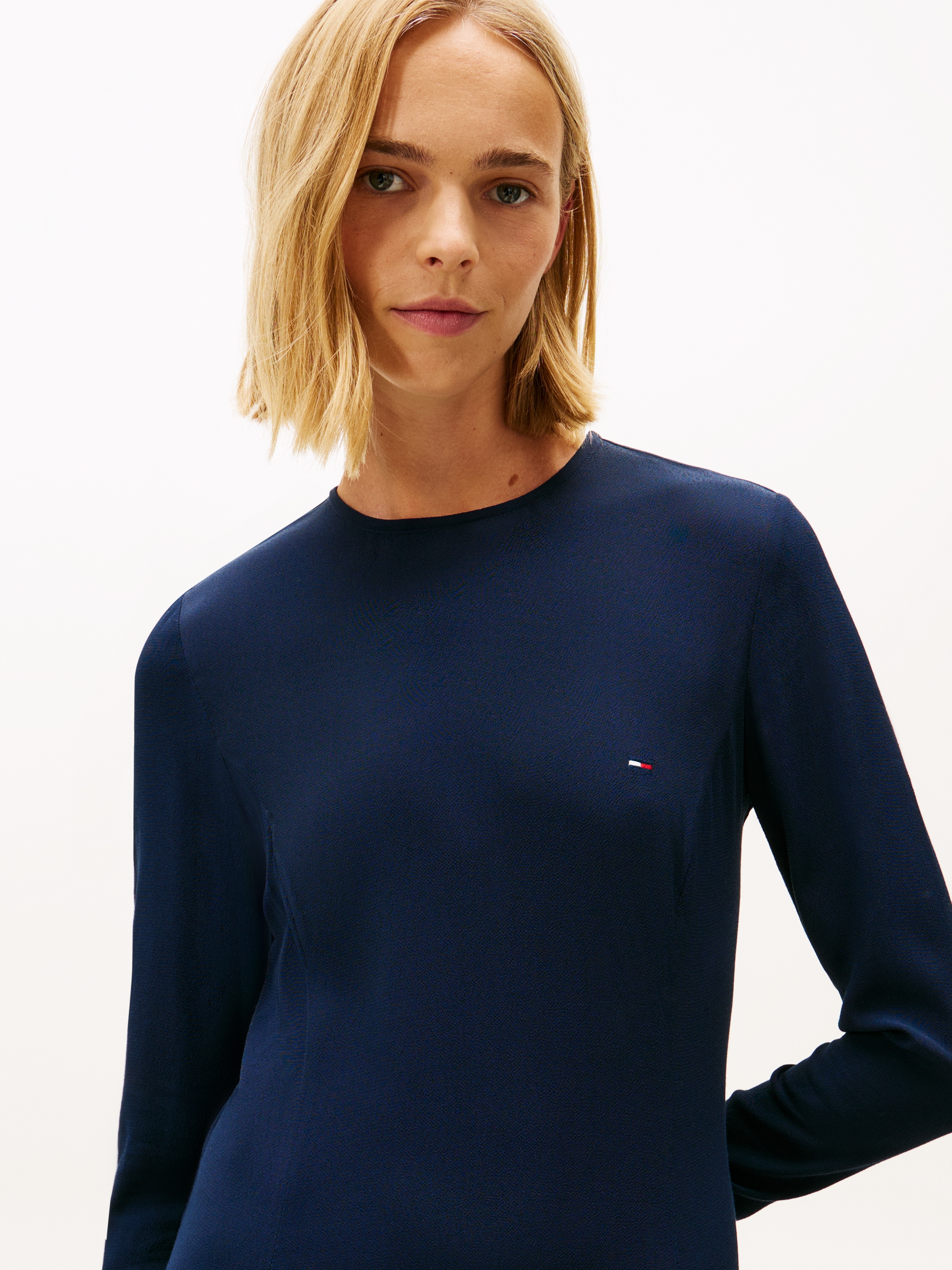 Tommy Jeans Mini-robe »TJW MINI F&F LS DRESS«