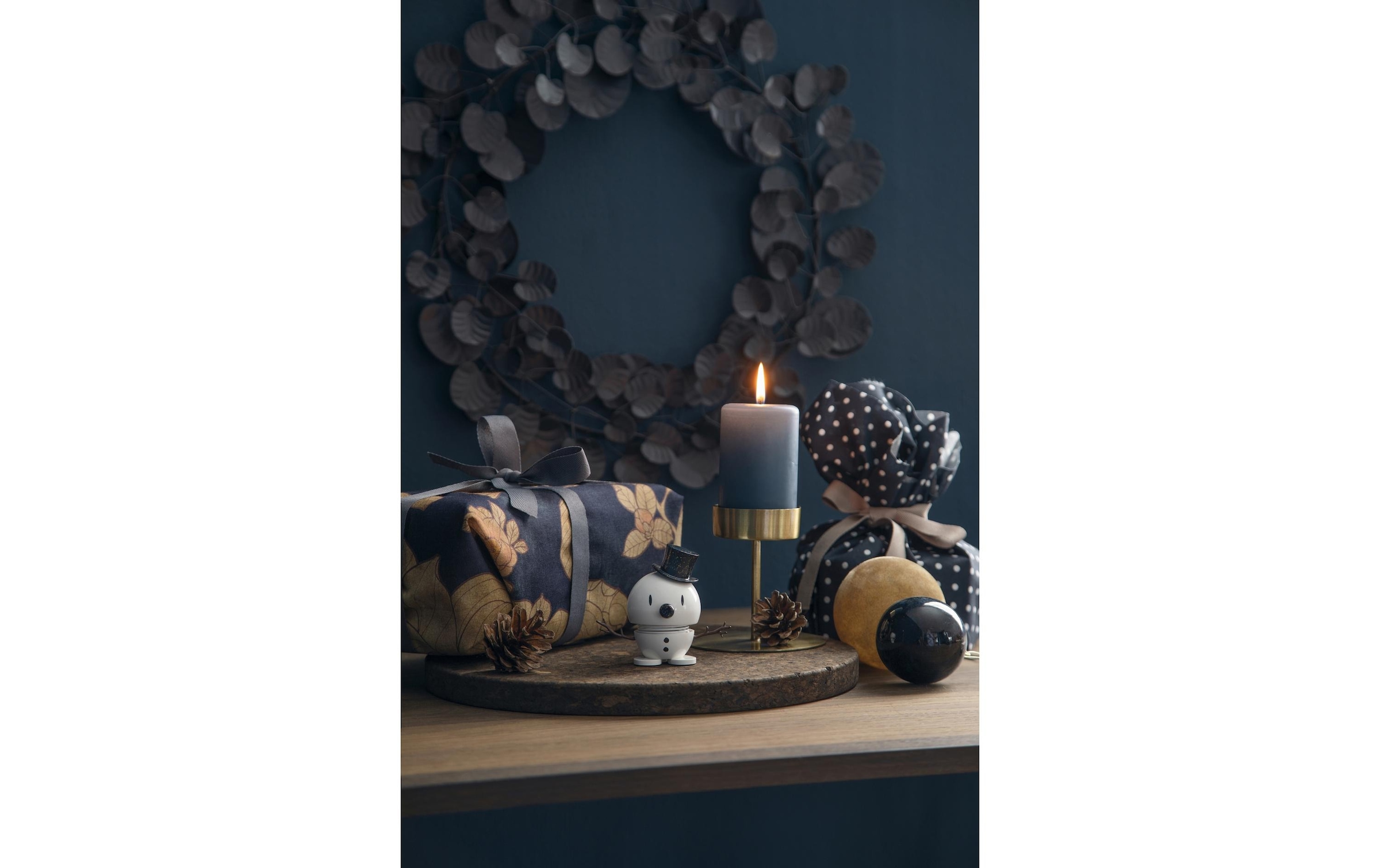 HOPTIMIST Figurine de Noël »Bumble Schneemann S«