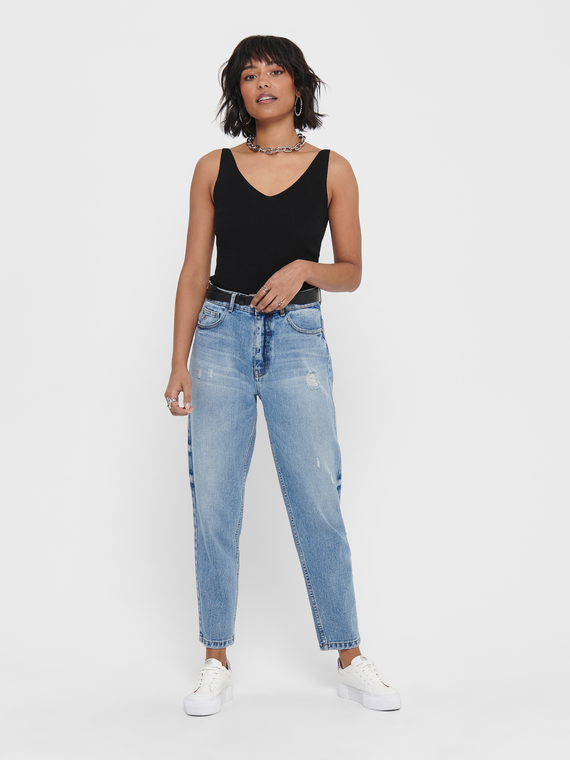 JDY Stricktop »JDYNANNA S/L TOP KNT NOOS«