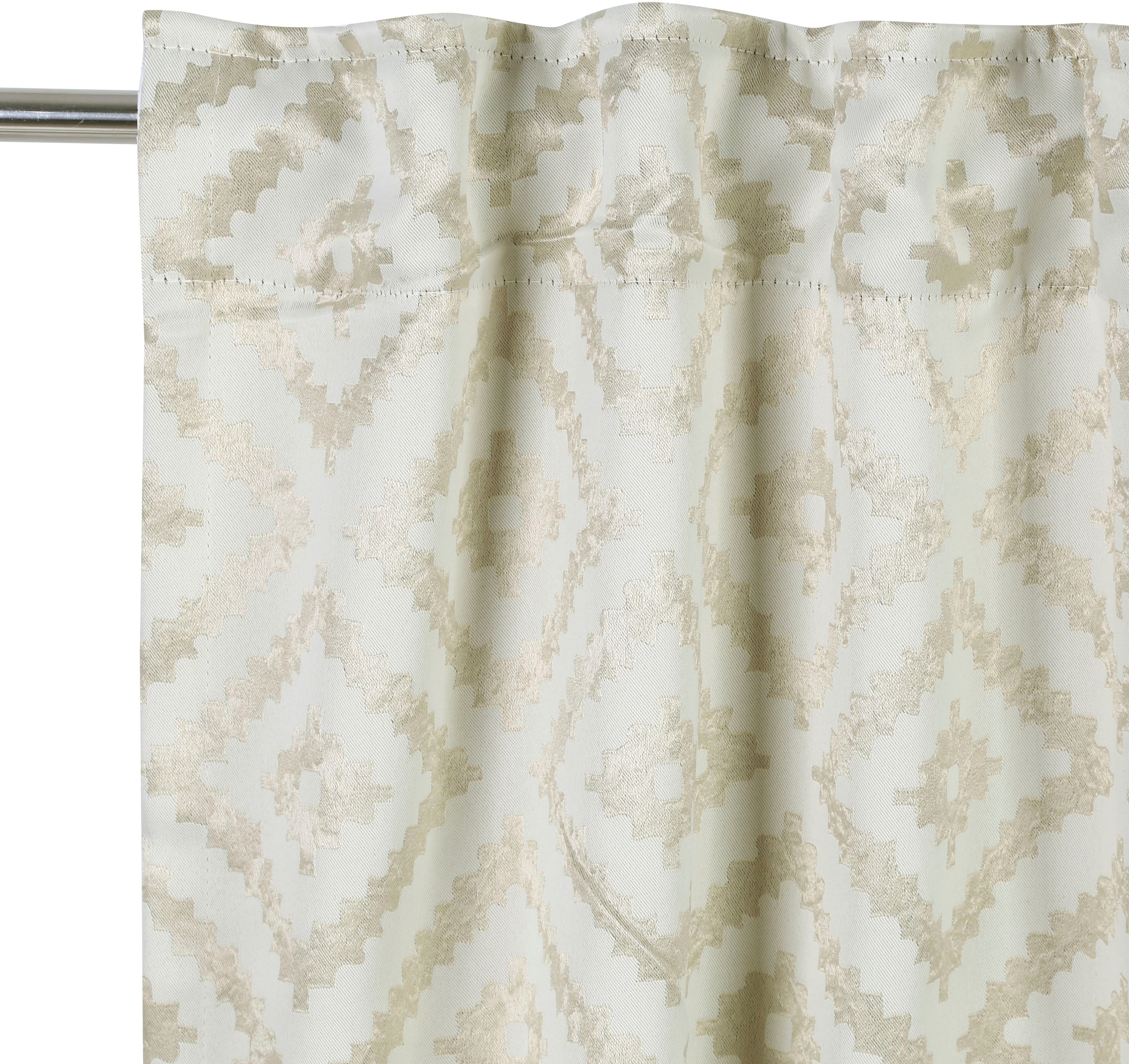 elbgestoeber Verdunkelungsvorhang »Elbscholle«, (1 St.), blickdicht, mit beidseitigem  Jacquard Muster, modern, bis 295 cm Länge günstig kaufen