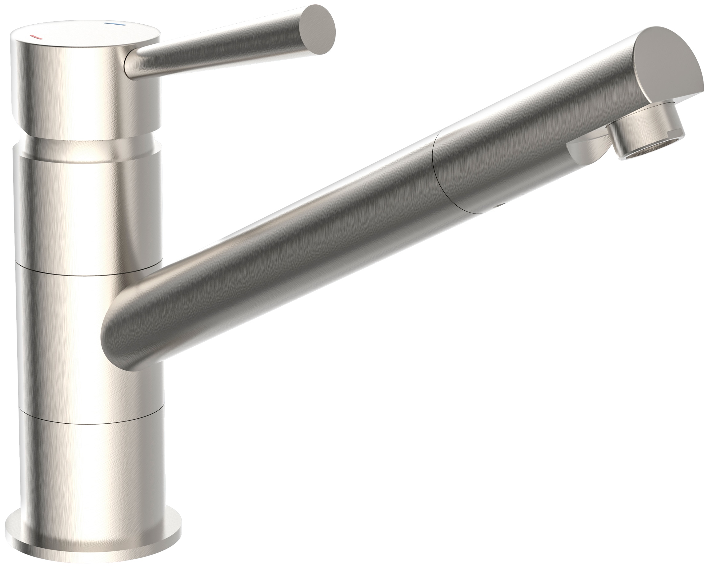 Schütte Spültischarmatur "Cornwall" Wasserhahn Küche mit schwenkbarem Auslauf, Mischbatterie Küche