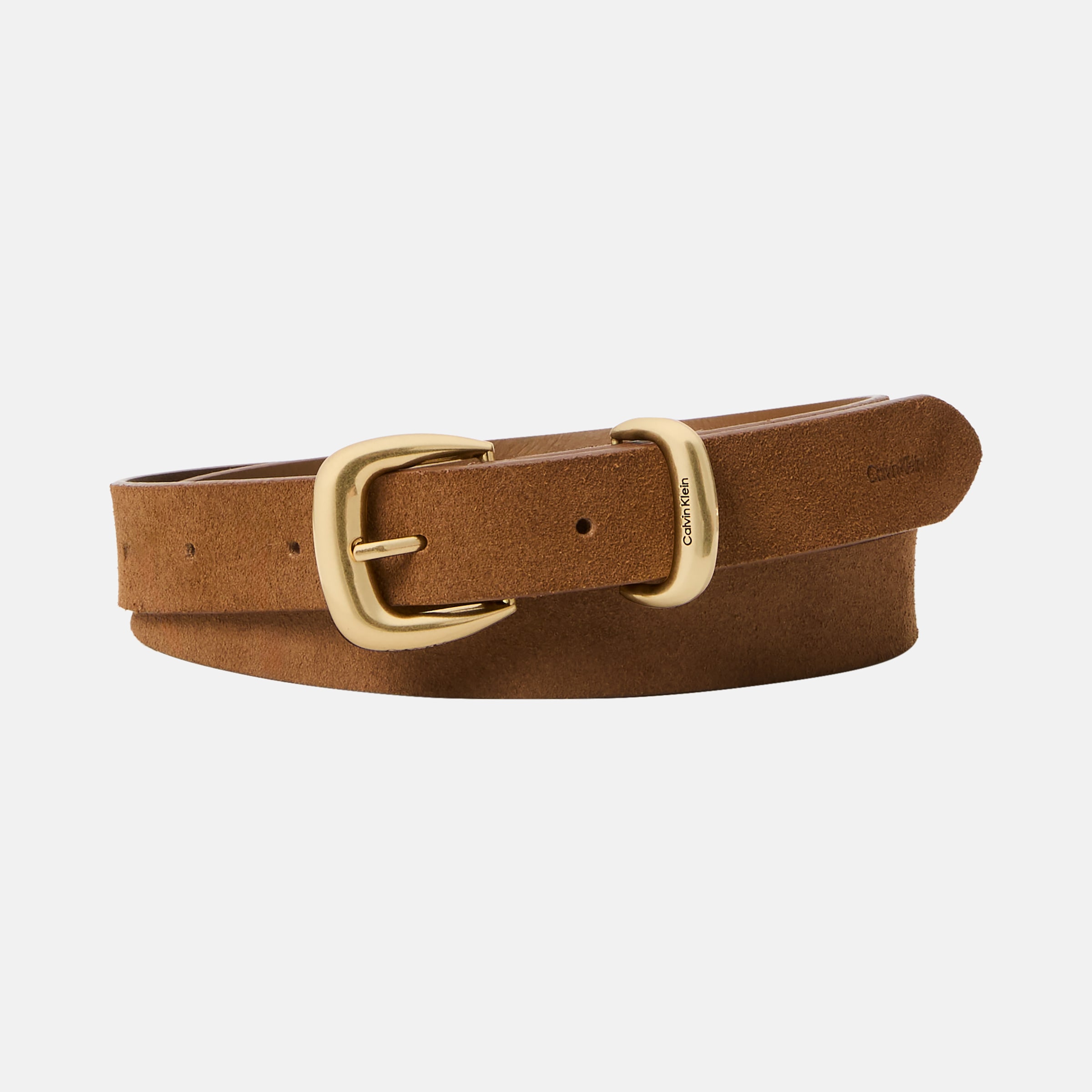 Image of Calvin Klein Ledergürtel mit Logoprägung
