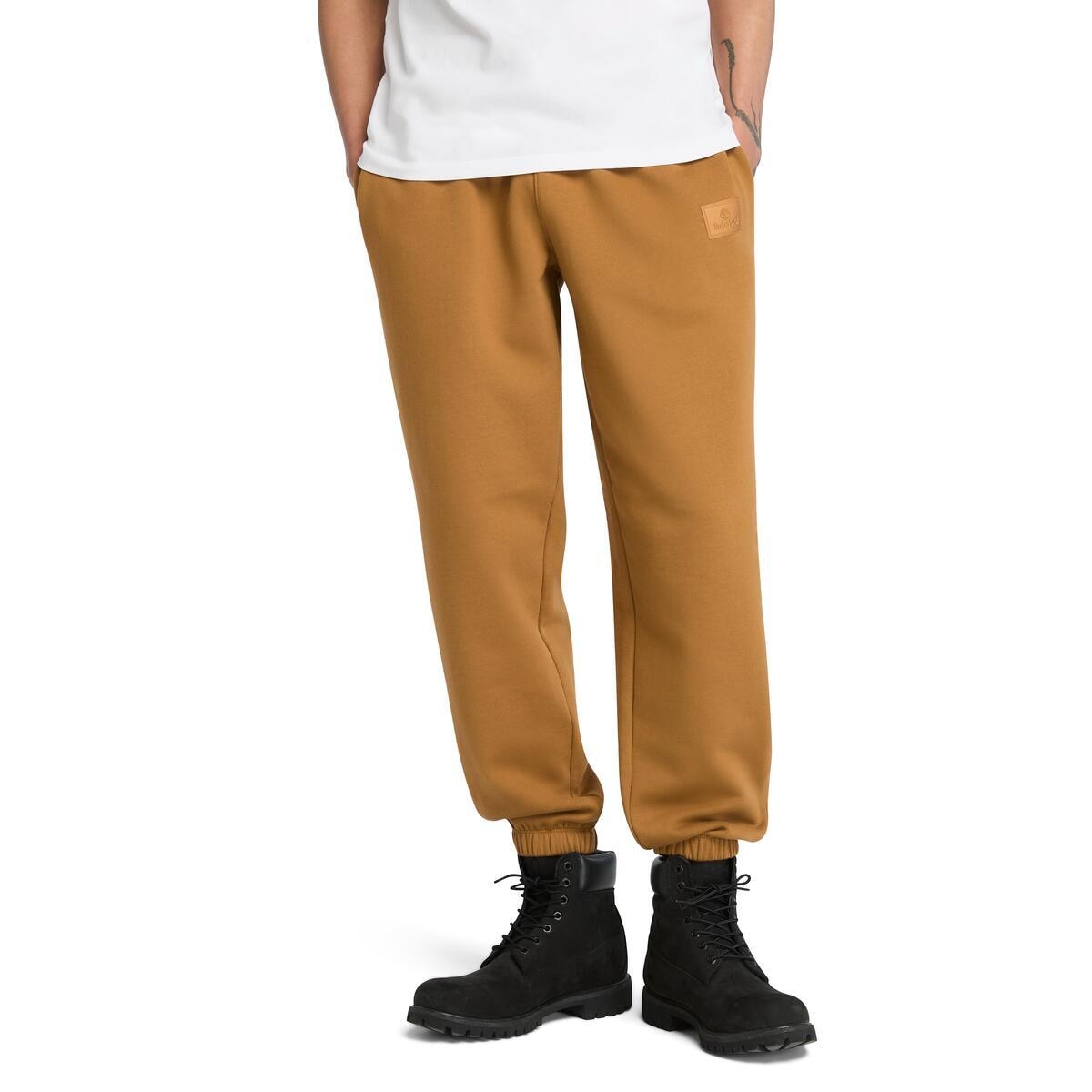 Image of Timberland Jogginghose "Silicon Badge (BB) Sweatpant" sportlicher Stil, für Erwachsene, aus Baumwolle und Polyester