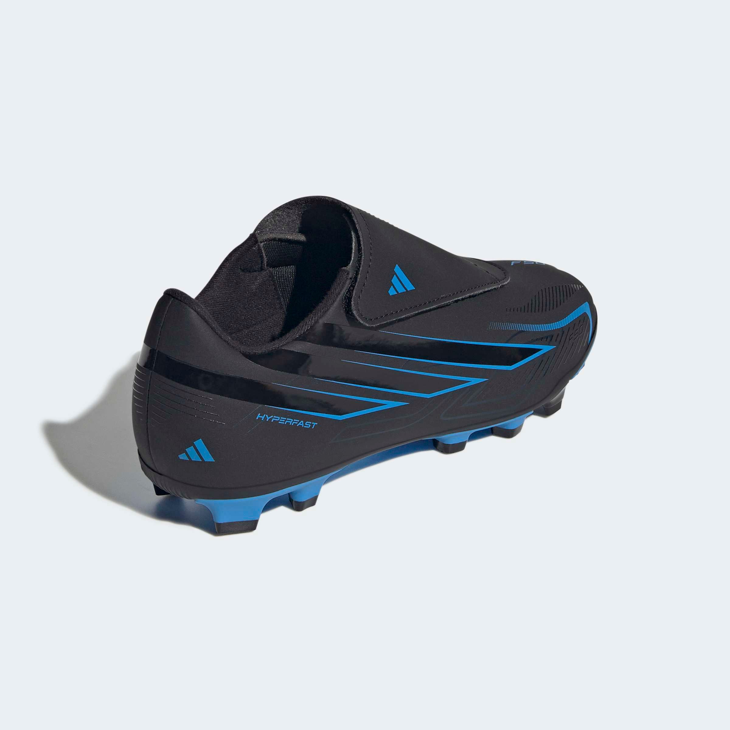 adidas Performance Fussballschuh »F50 HYPERFAST CLUB KIDS , KLETTVERSCHLUSS, FESTE BÖDEN/MULTI GROUND«  für viele verschiedene Böden geeignet, für Jugendliche & Kinder