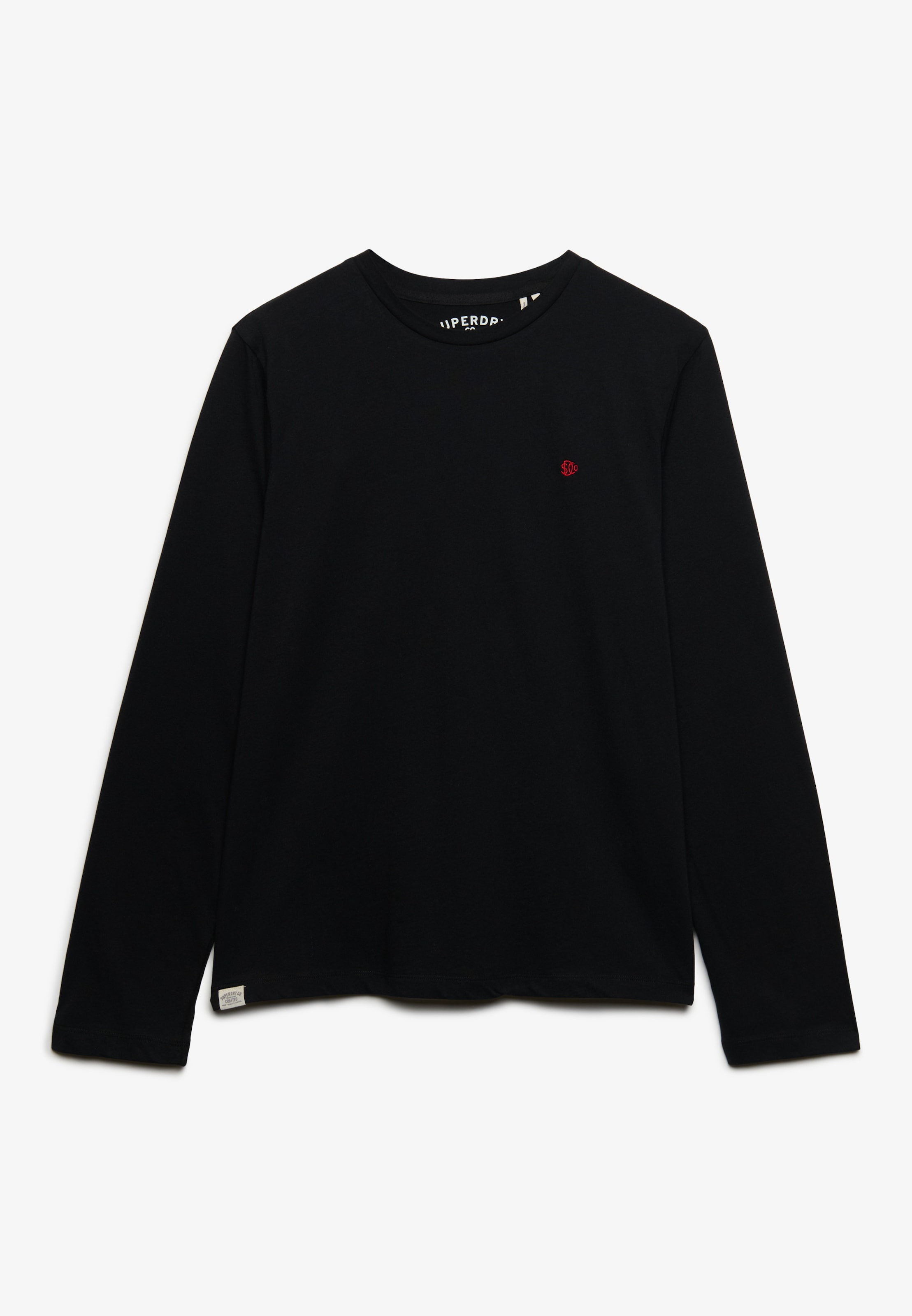 Superdry Langarmshirt »CLASSIC ESSENTIAL SDCO TOP« Baumwolle, relaxed fit