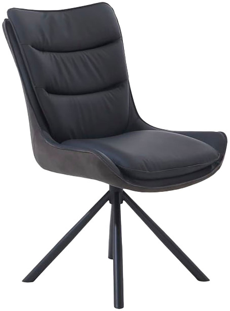 Jockenhöfer Gruppe Chaise pivotante »Maurice (Set, 2 St.)« (Ensemble) 2 cuiscuir véritable, avec fonction pivotante (360°), supporte jusqu'à 150 kg