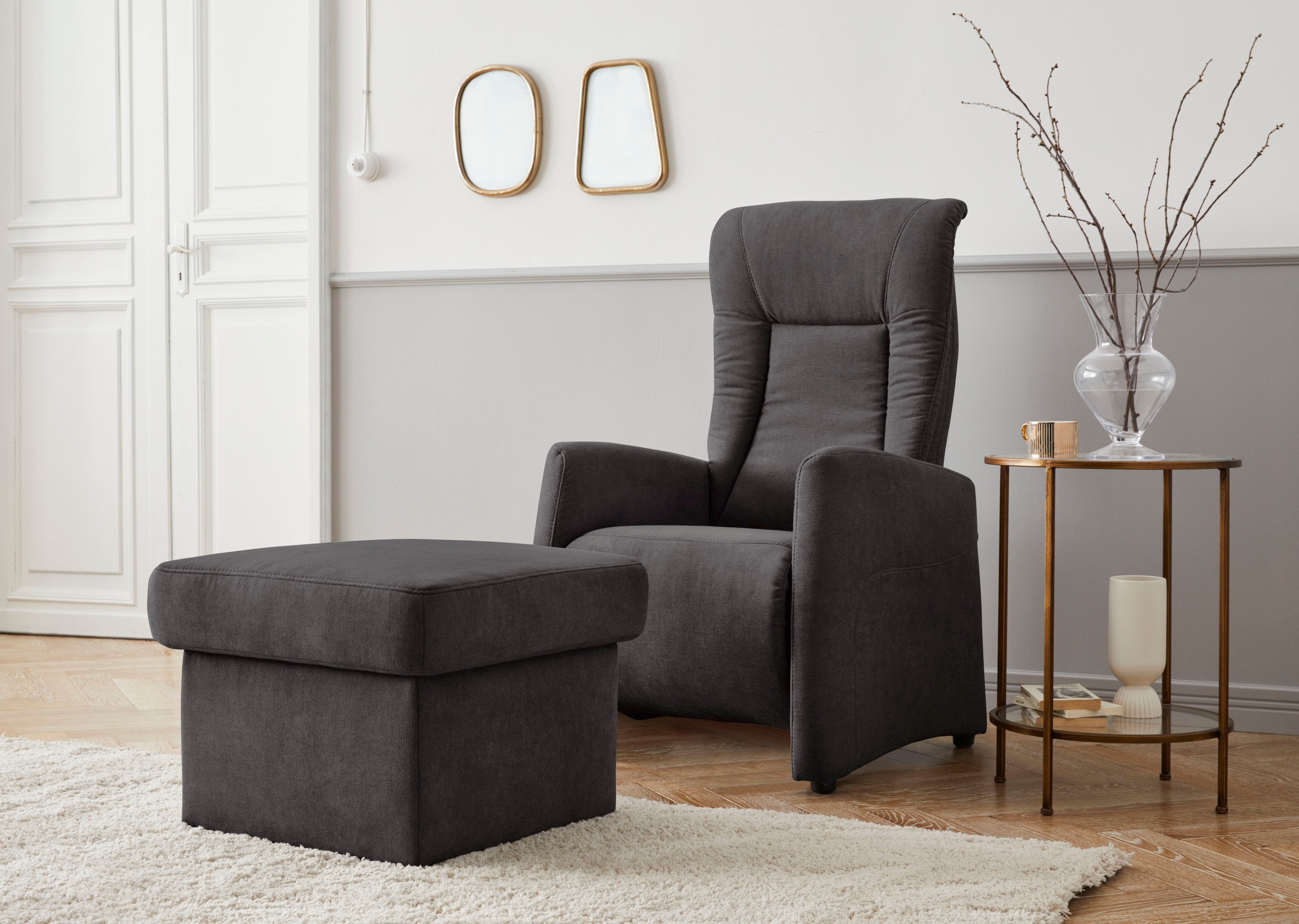 sit&more Fauteuil TV »Melissa« wahlweise elektrisch oder manuell verstellbar, optional Aufstehhilfe