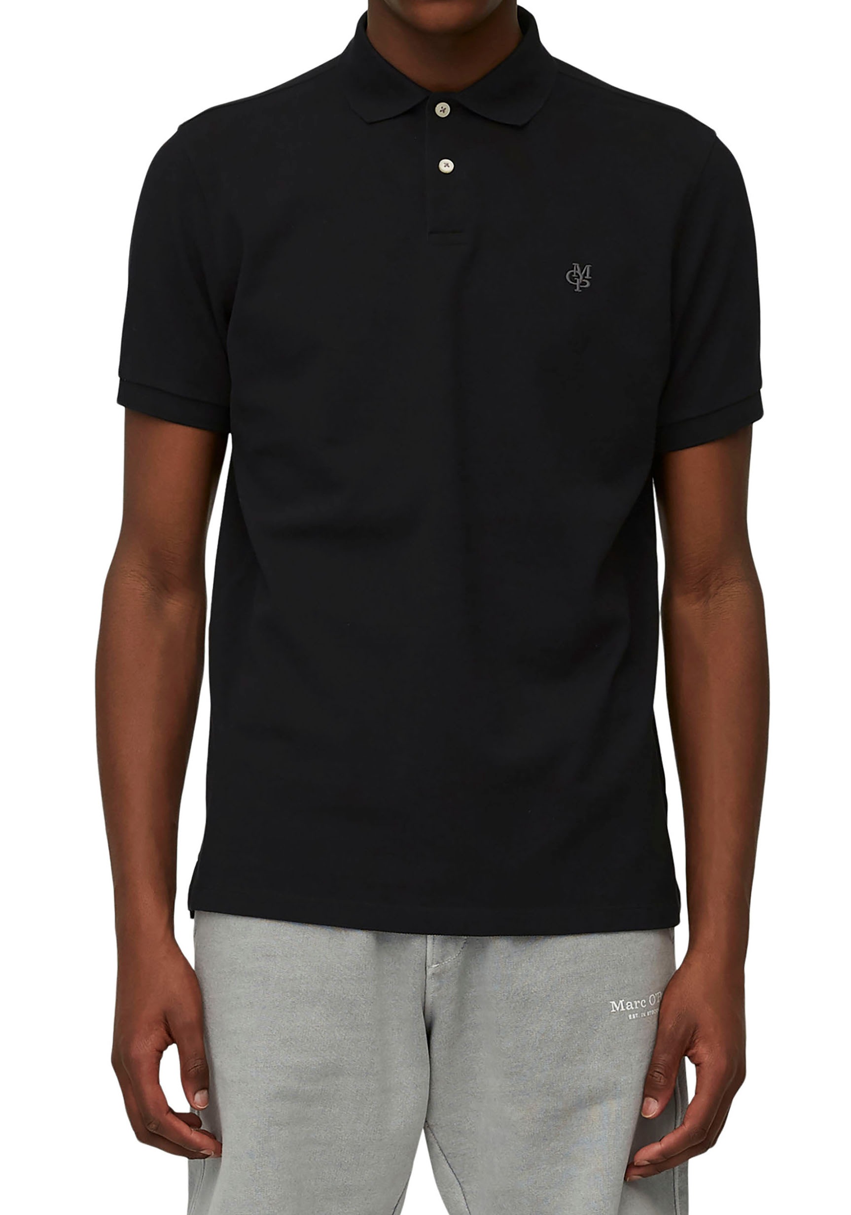 Image of Marc O'Polo Poloshirt, mit elastischen Ärmelabschlüssen bei Ackermann Versand Schweiz