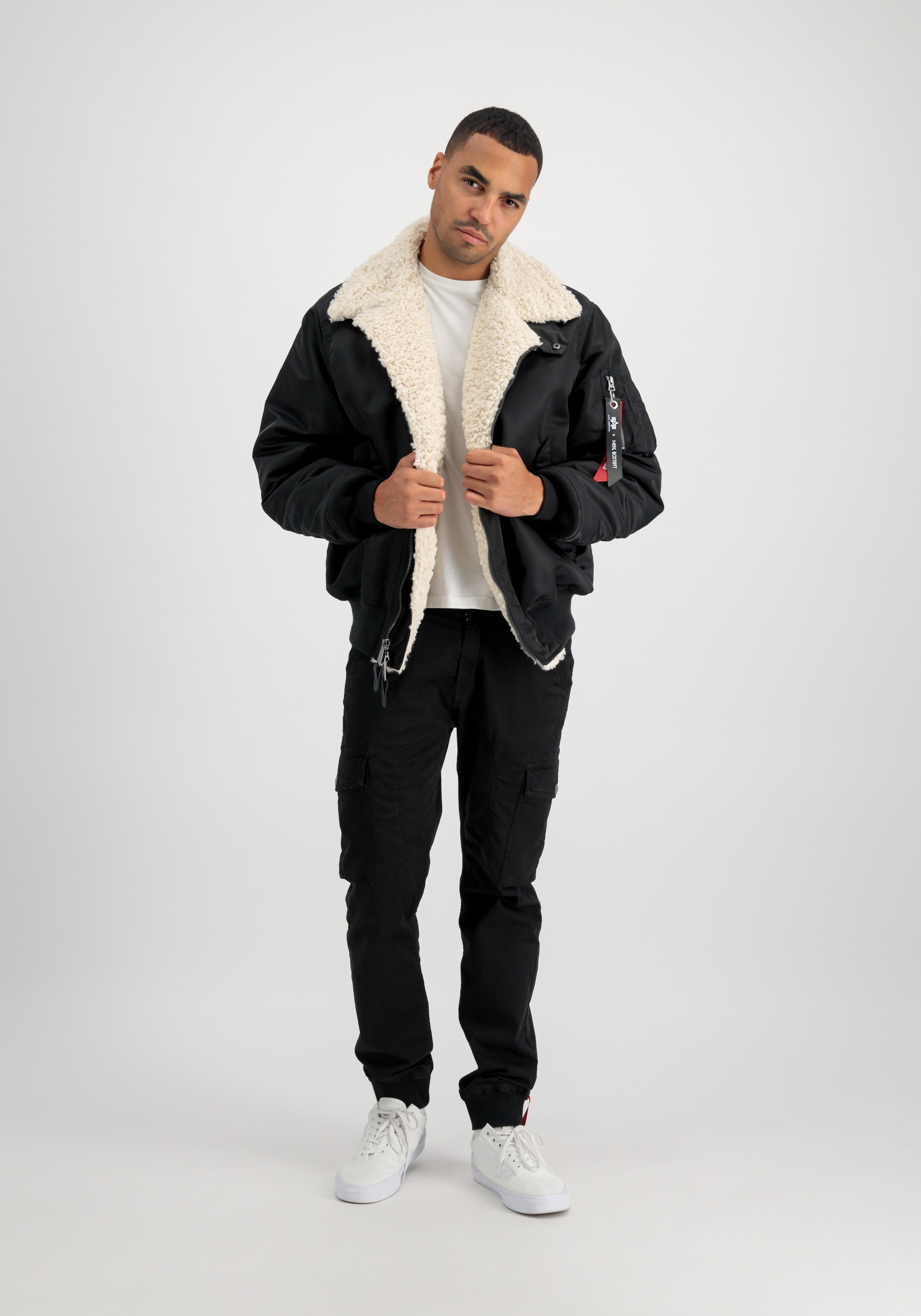 Alpha Industries Bomberjacke »Alpha Industries Men - Bomber Jackets NB MA-1 B-3 Biker Jacket«