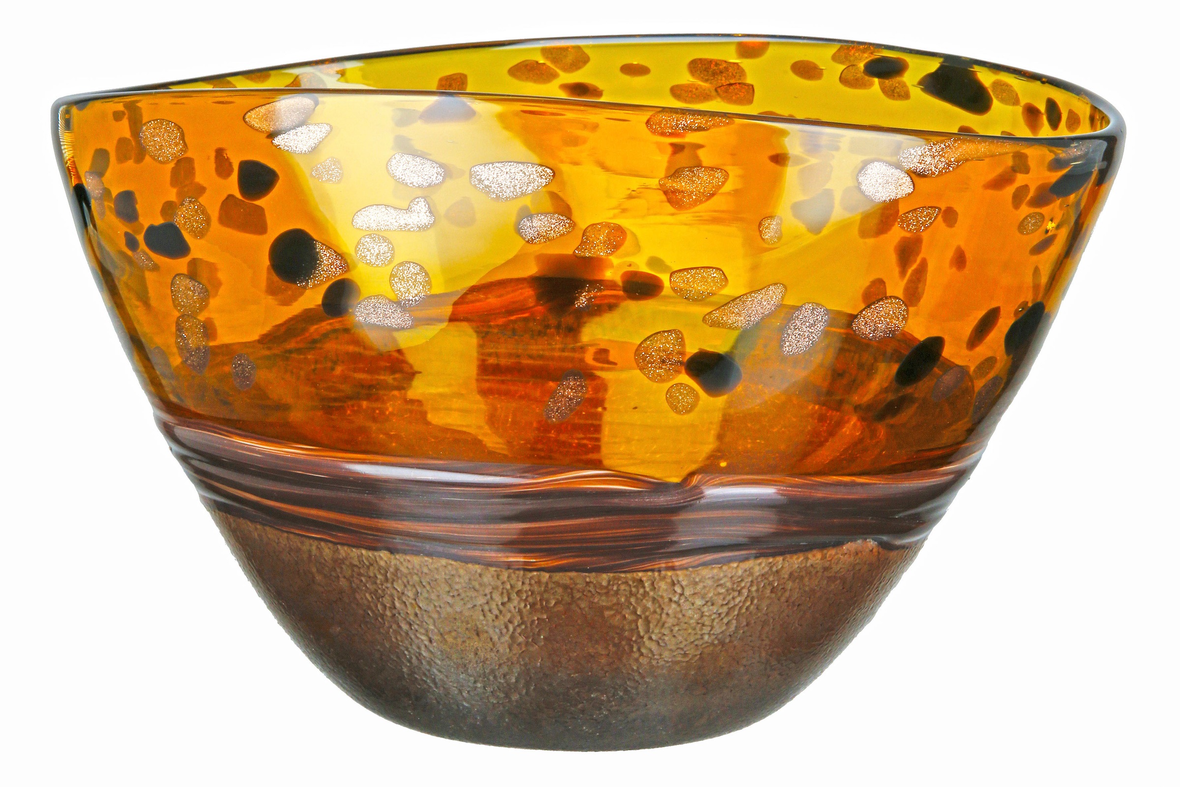 Image of Casablanca by Gilde Dekoschale »Schale Noli, braun«, (1 St.), handgefertigt, aus Glas, mundgeblasen, durchgefärbt, dekorativ im Esszimmer & Wohnzimmer bei Ackermann Versand Schweiz