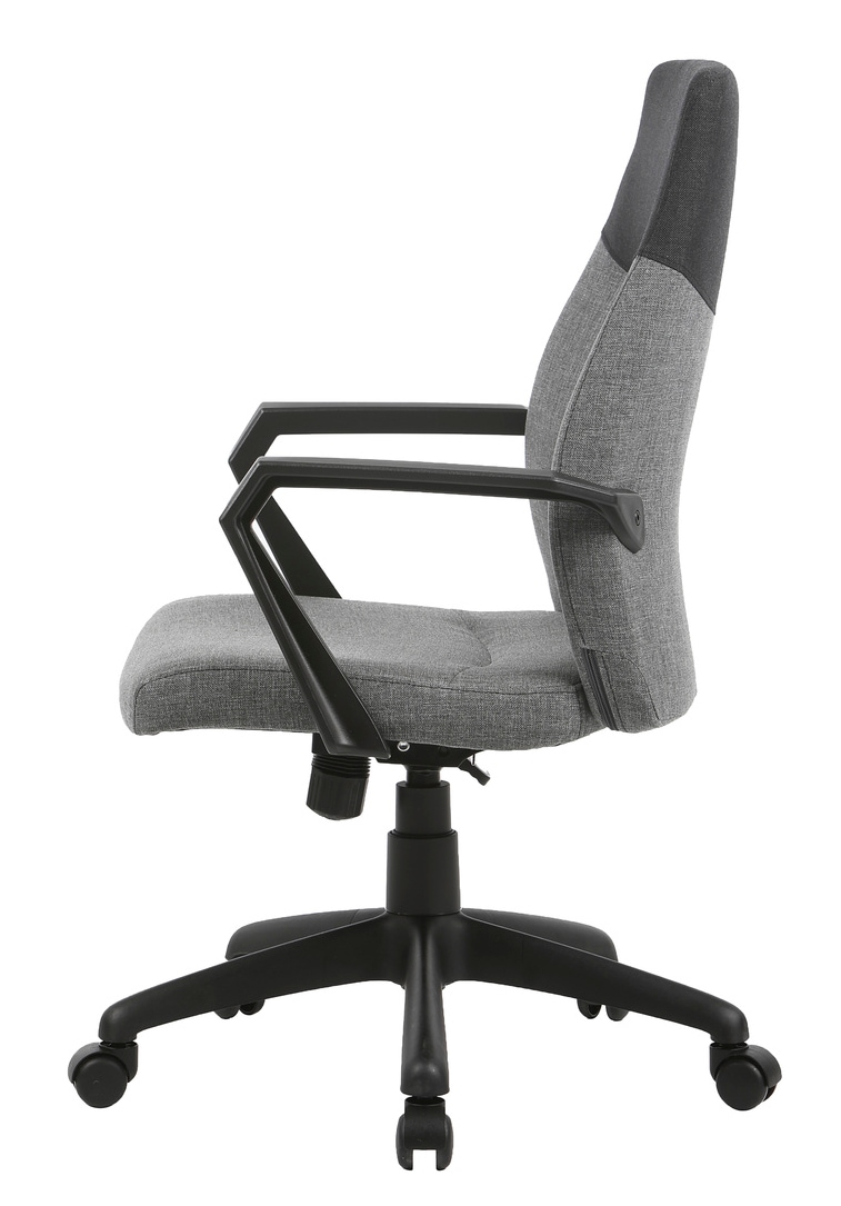 byLIVING Bürostuhl »Edgy«, Webstoff, mit modernem Webstoff in zweifarbiger Optik, bequem, mit Wippmechanik
