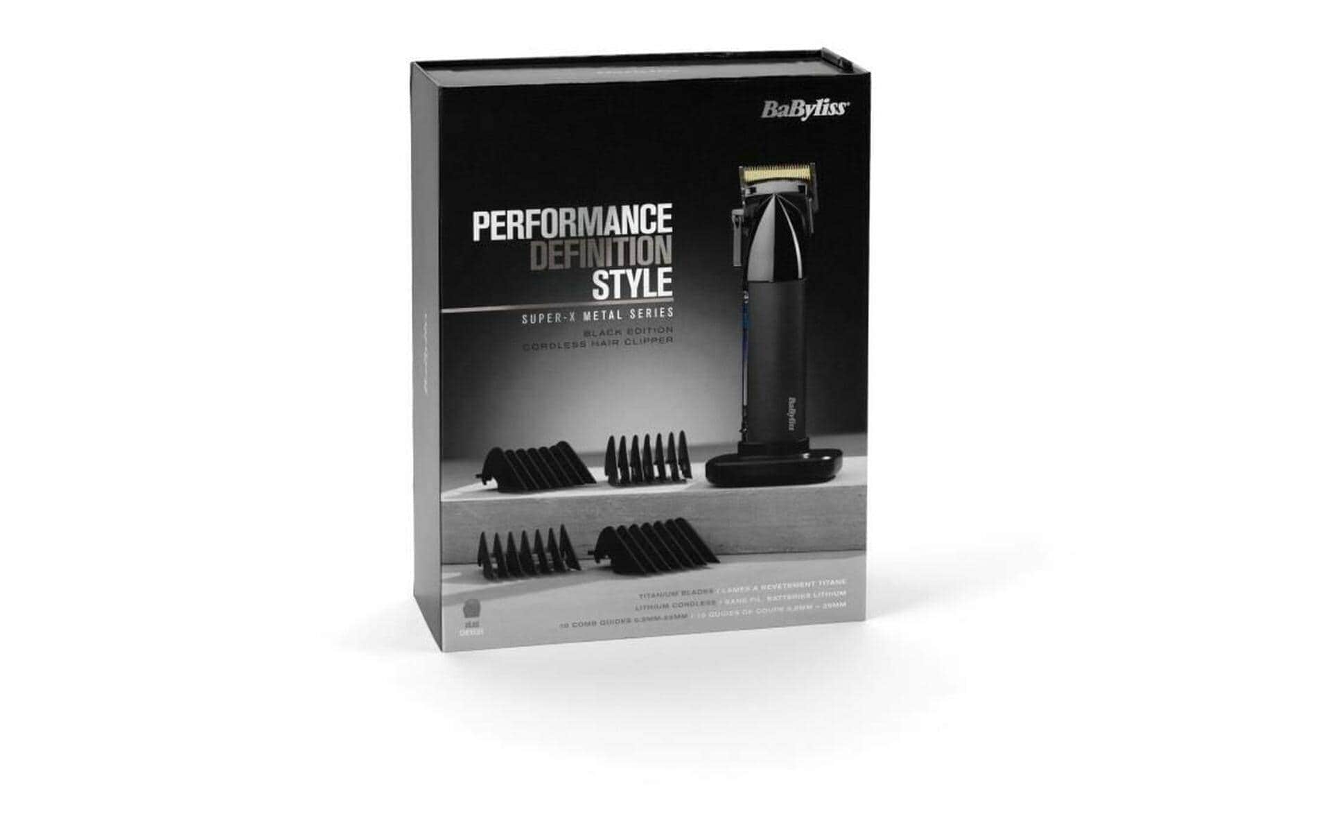 BaByliss Haarschneider »Super X-Metal Haarschneider professionell, E991E« 1 Aufsätze Haarschneidemaschinen Set mit 10 Aufsätzen und 50 Schnittlängen