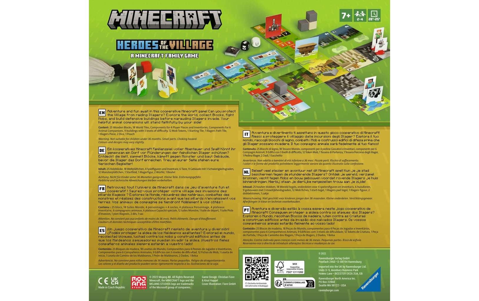 Ravensburger Spiel »Minecraft Heroes of the Village« Made in Europe