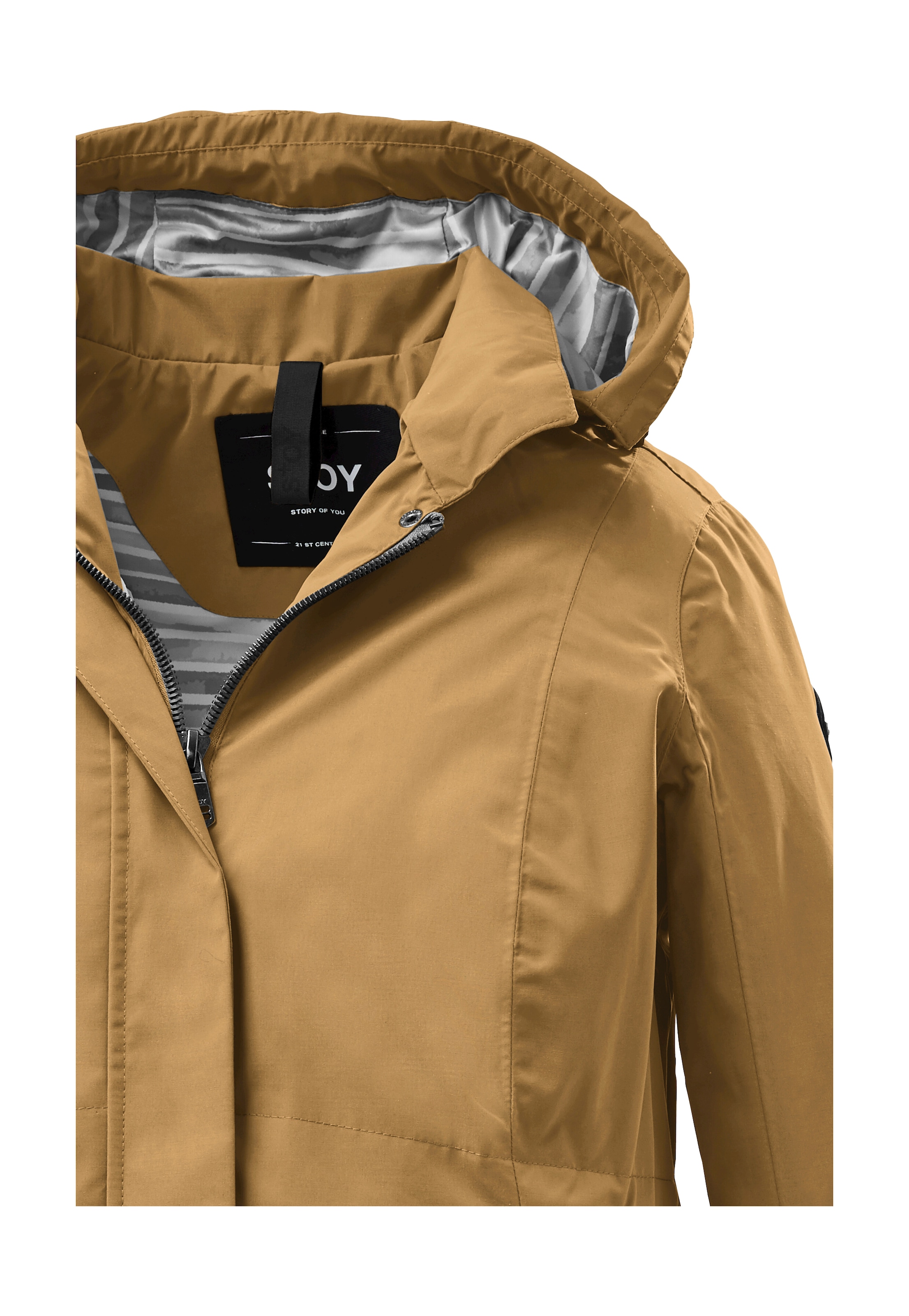 STOY Parka »STS 8 WMN PRK«, STOY Parka: wasserdicht, atmungsaktiv, umweltfreundlich, Plus-Size
