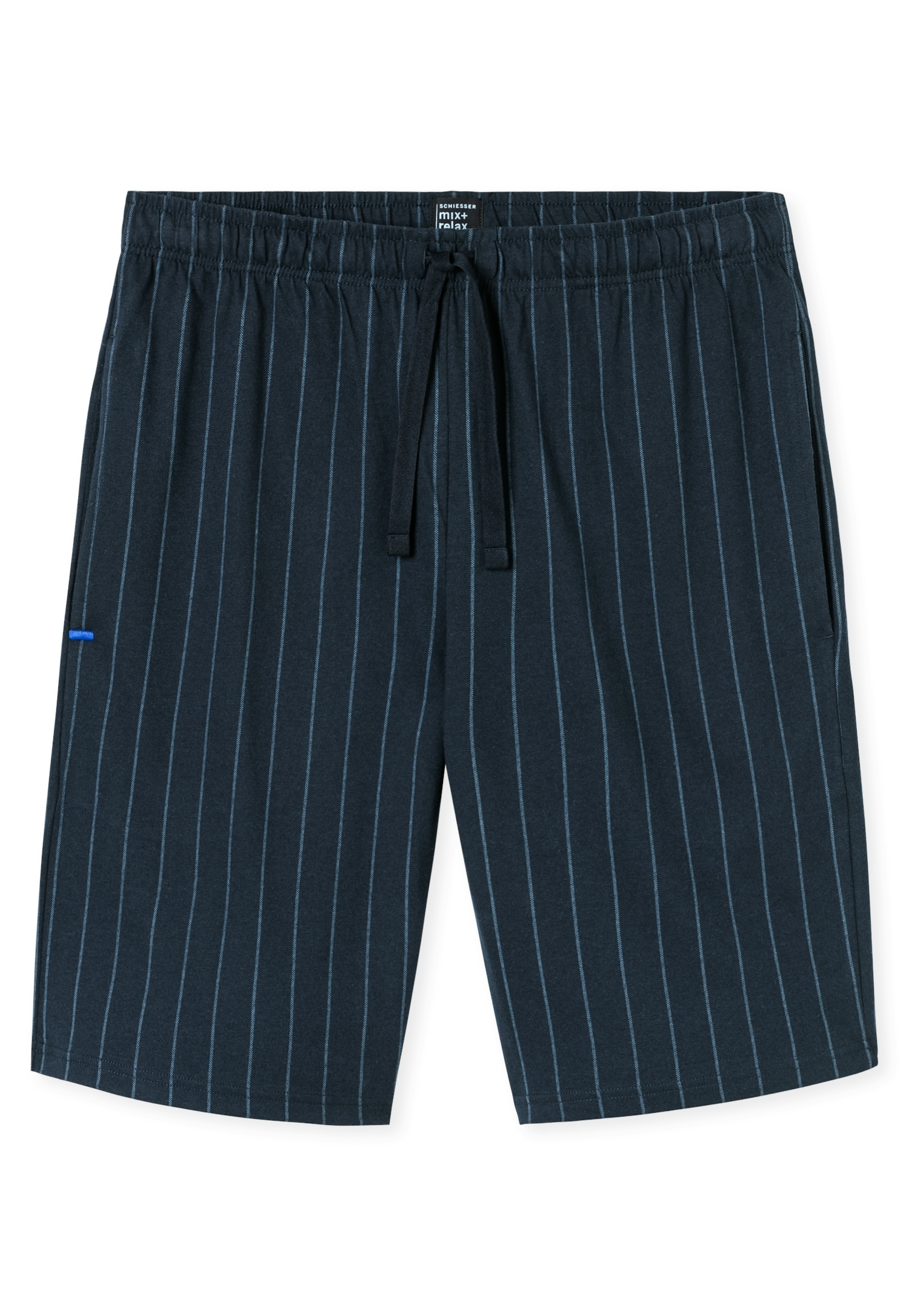 Schiesser Pyjamahose »Mix + Relax«, Baumwolle, seitliche Taschen, Bindekordel