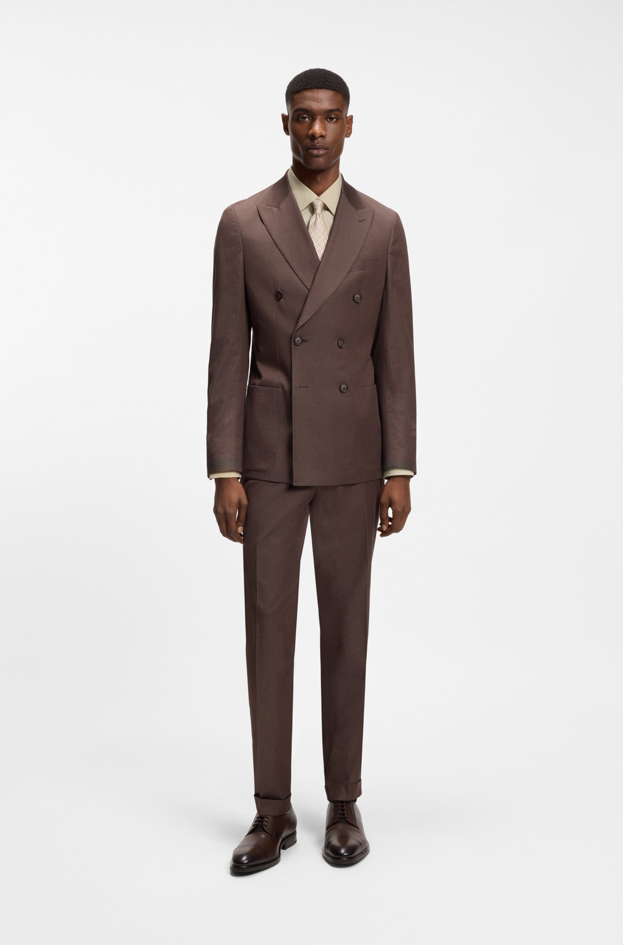 BOSS Businesshemd Kentkragen, Slim-Fit, bügelleichte Qualität