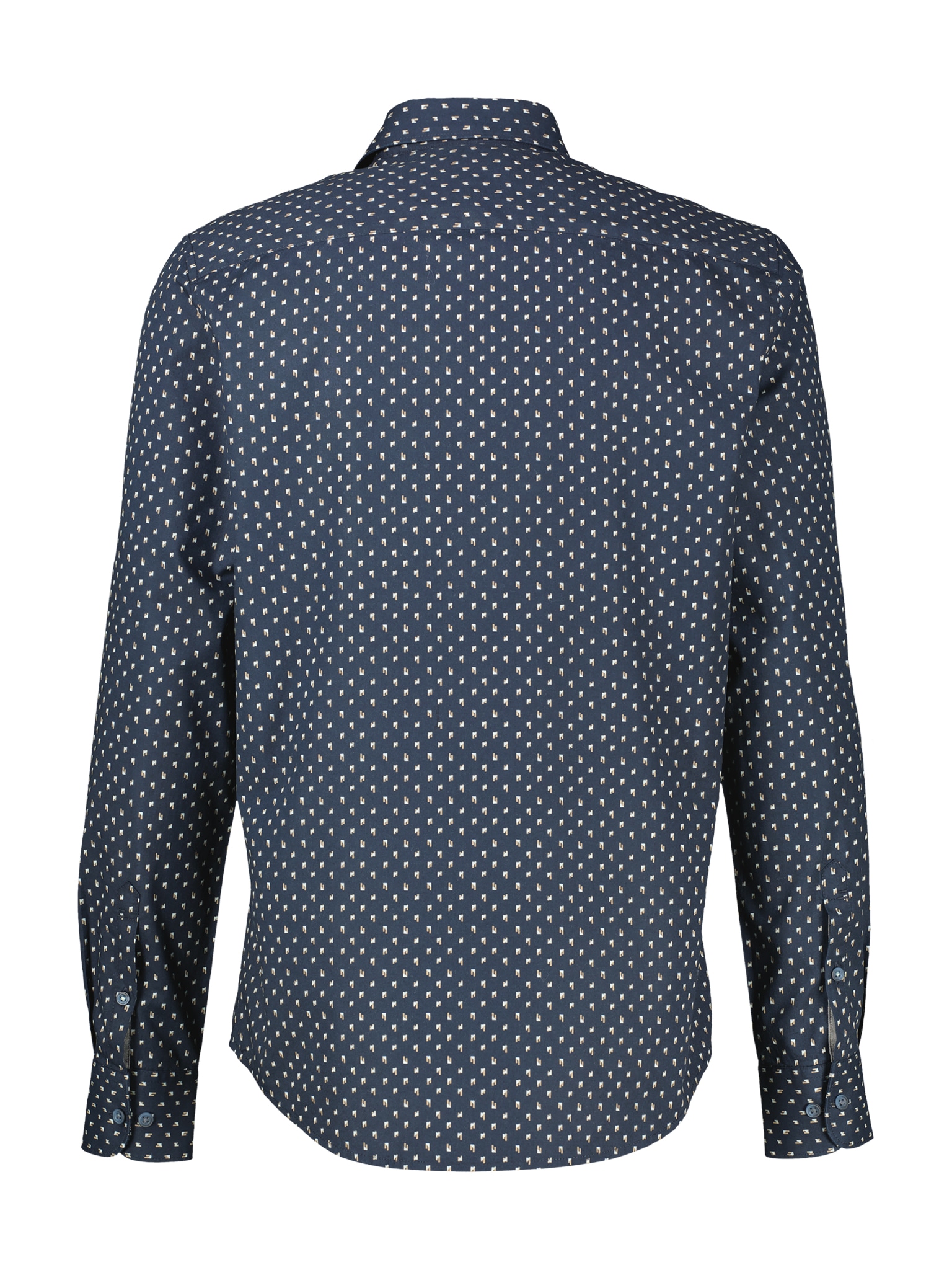 LERROS Chemise à manches longues avec motif intégral