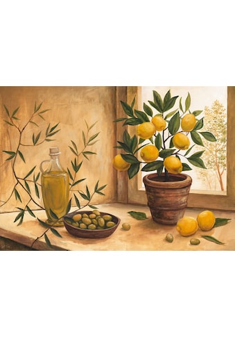 Home affaire Kunstdruck »A. S.: Olive and lime«, 99/69 cm kaufen